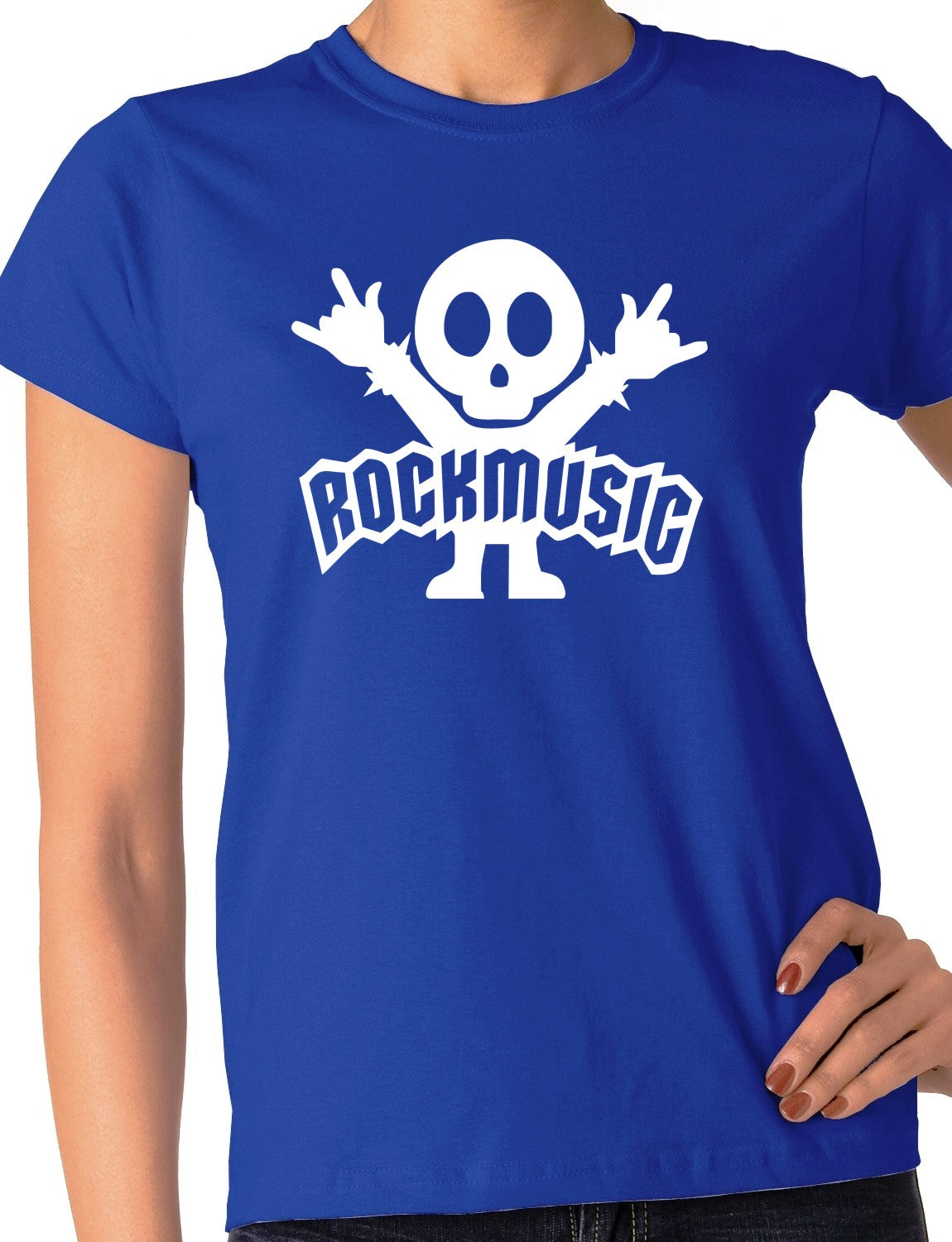 Rock Music Ladies T Shirt