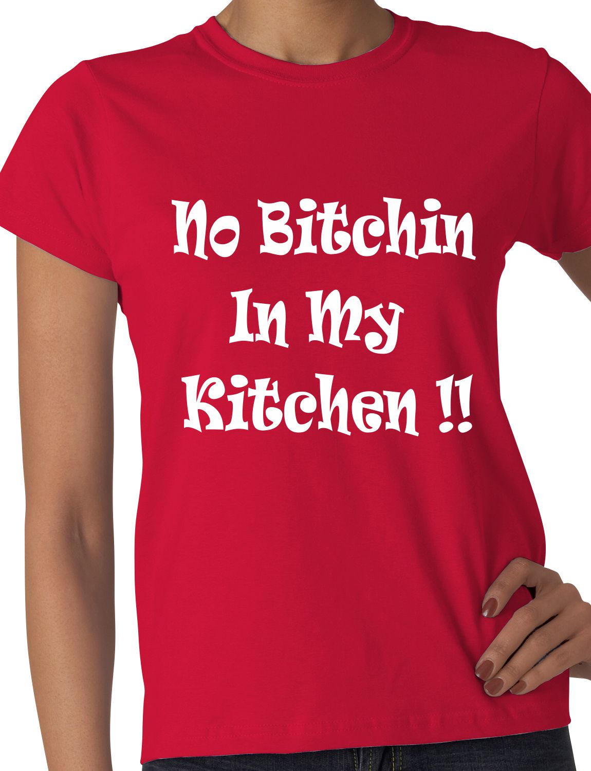 No Bitchin In My Kitchen Funny Gift Ladies T Shirt