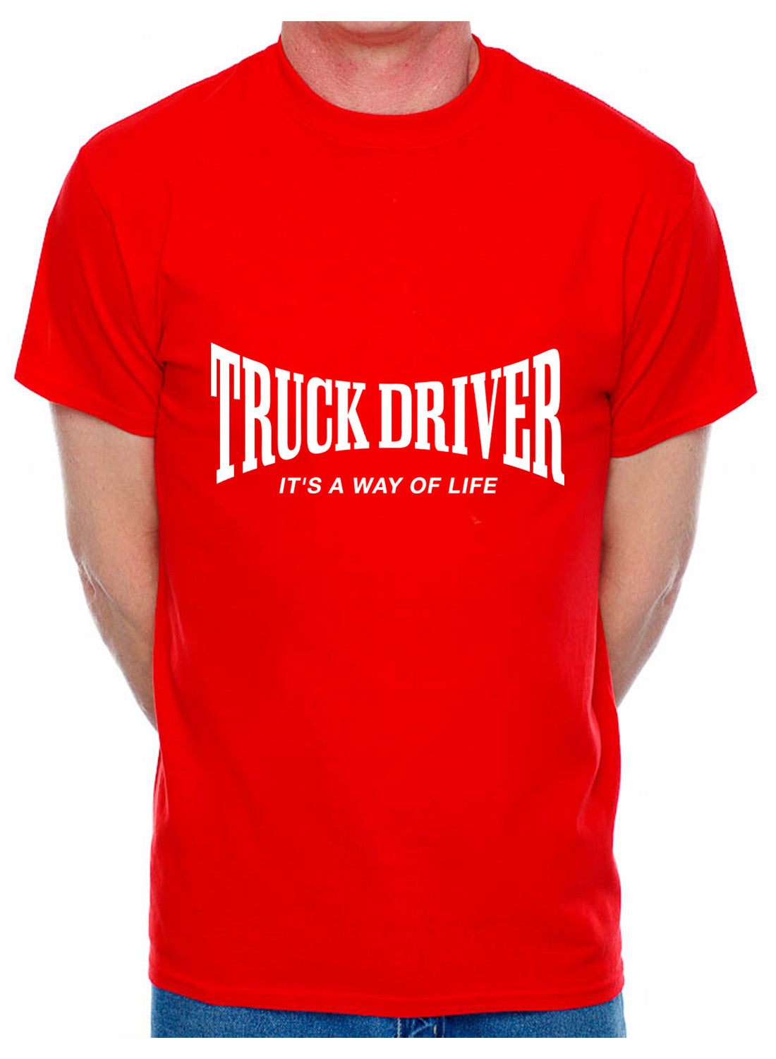 Truck Driver it’s a Way Of Life Lorry Driver Delivery Driver Mens T-Shirt