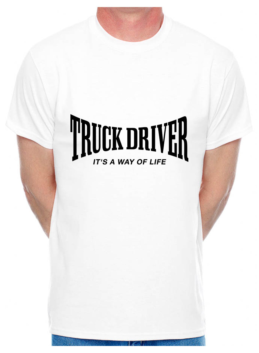 Truck Driver it’s a Way Of Life Lorry Driver Delivery Driver Mens T-Shirt