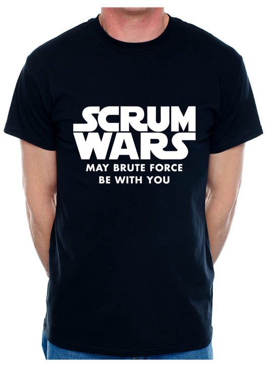 Scrum Wars Rugby League Rugby Union Mens T-Shirt
