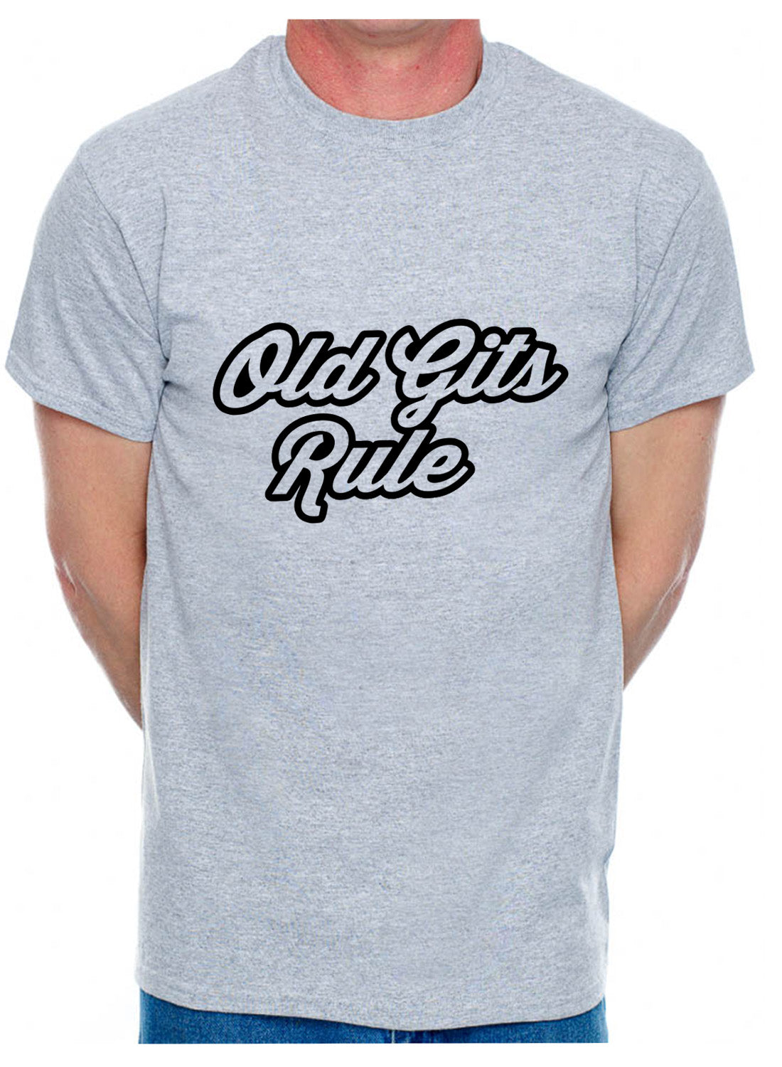 Old Gits Rock Mens T-Shirt Retirement