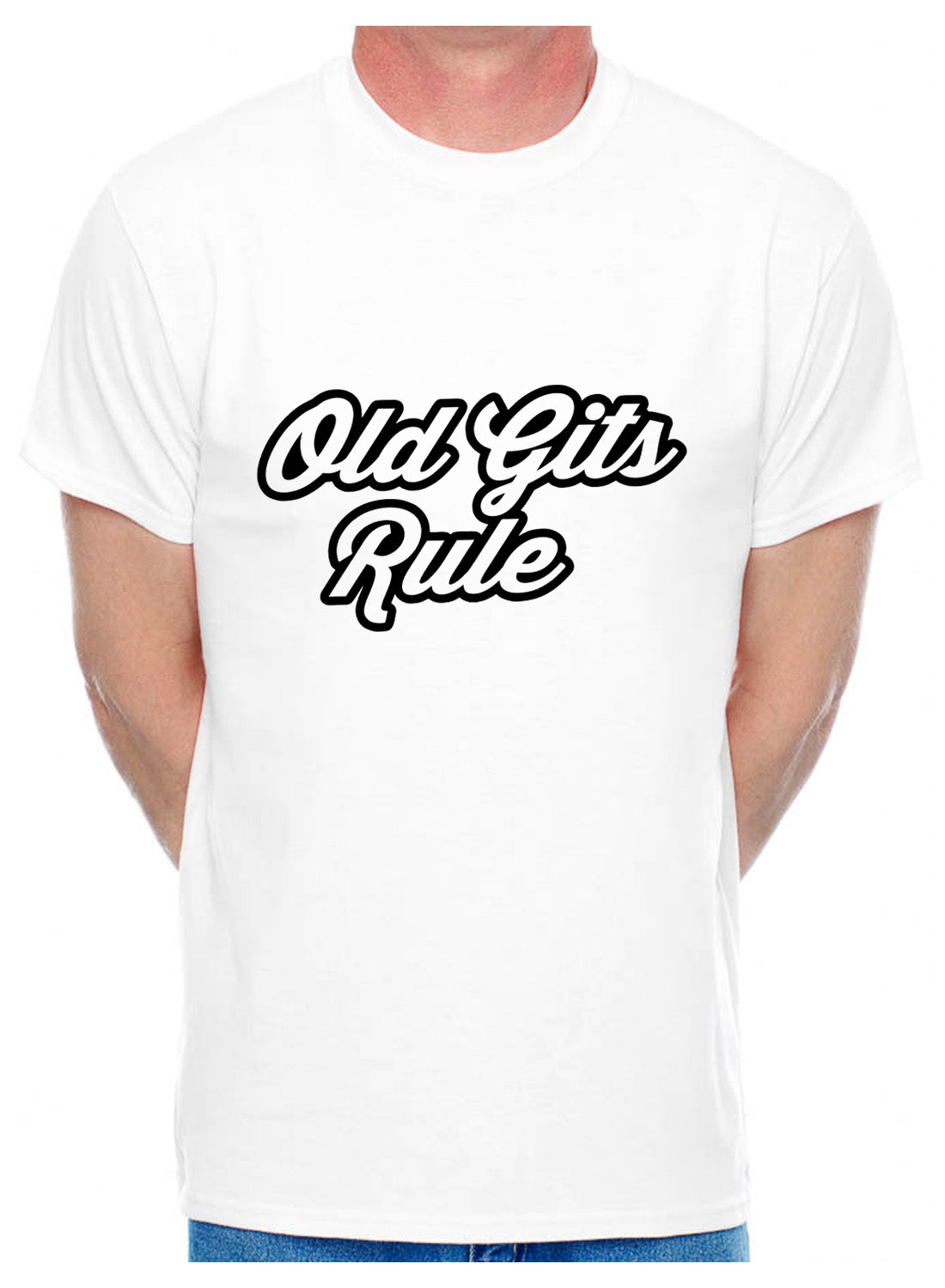 Old Gits Rock Mens T-Shirt Retirement