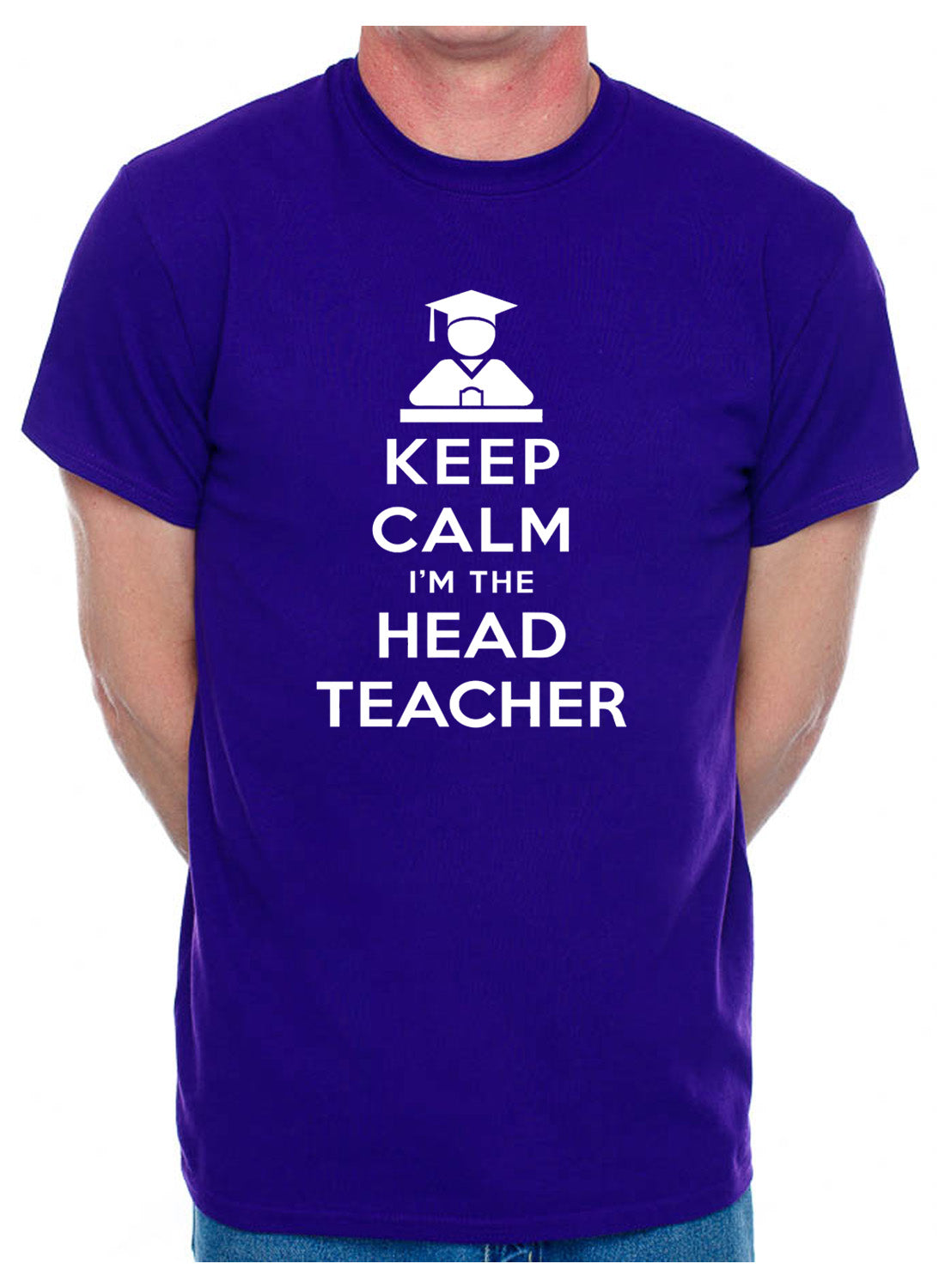 Keep Calm I'm A Head Teacher School Mens T-Shirt