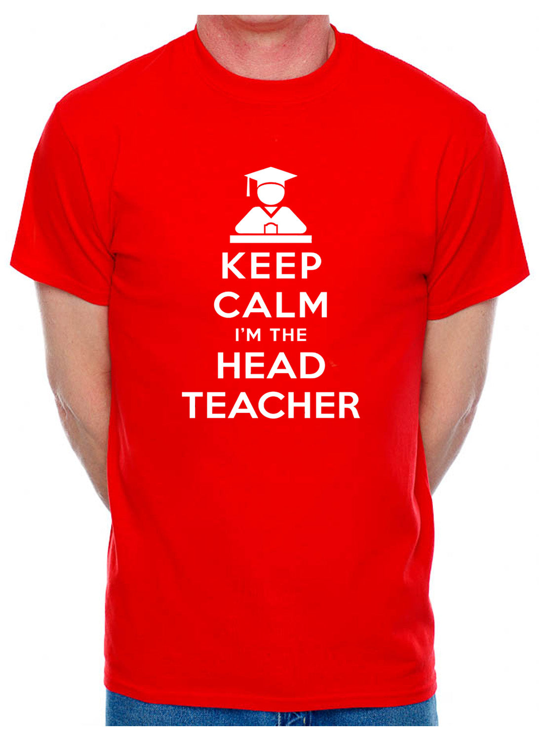 Keep Calm I'm A Head Teacher School Mens T-Shirt