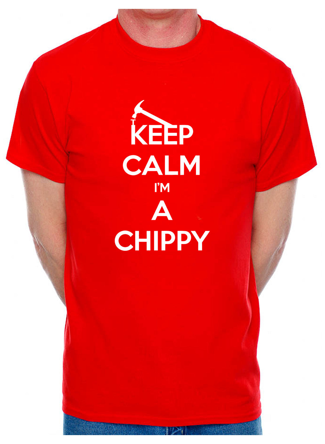 Keep Calm I'm A Chippy Carpenter Mens T-Shirt