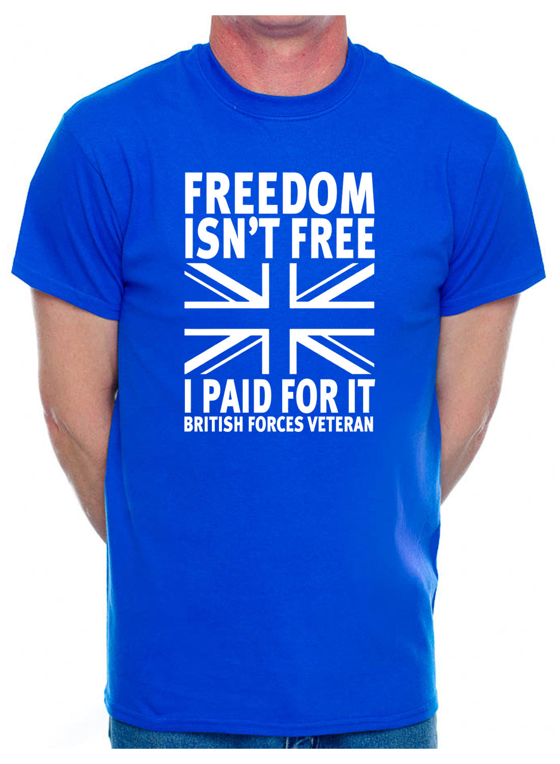 Freedom Isn't Free British Armed Forces Veteran Gift Mens T-Shirt