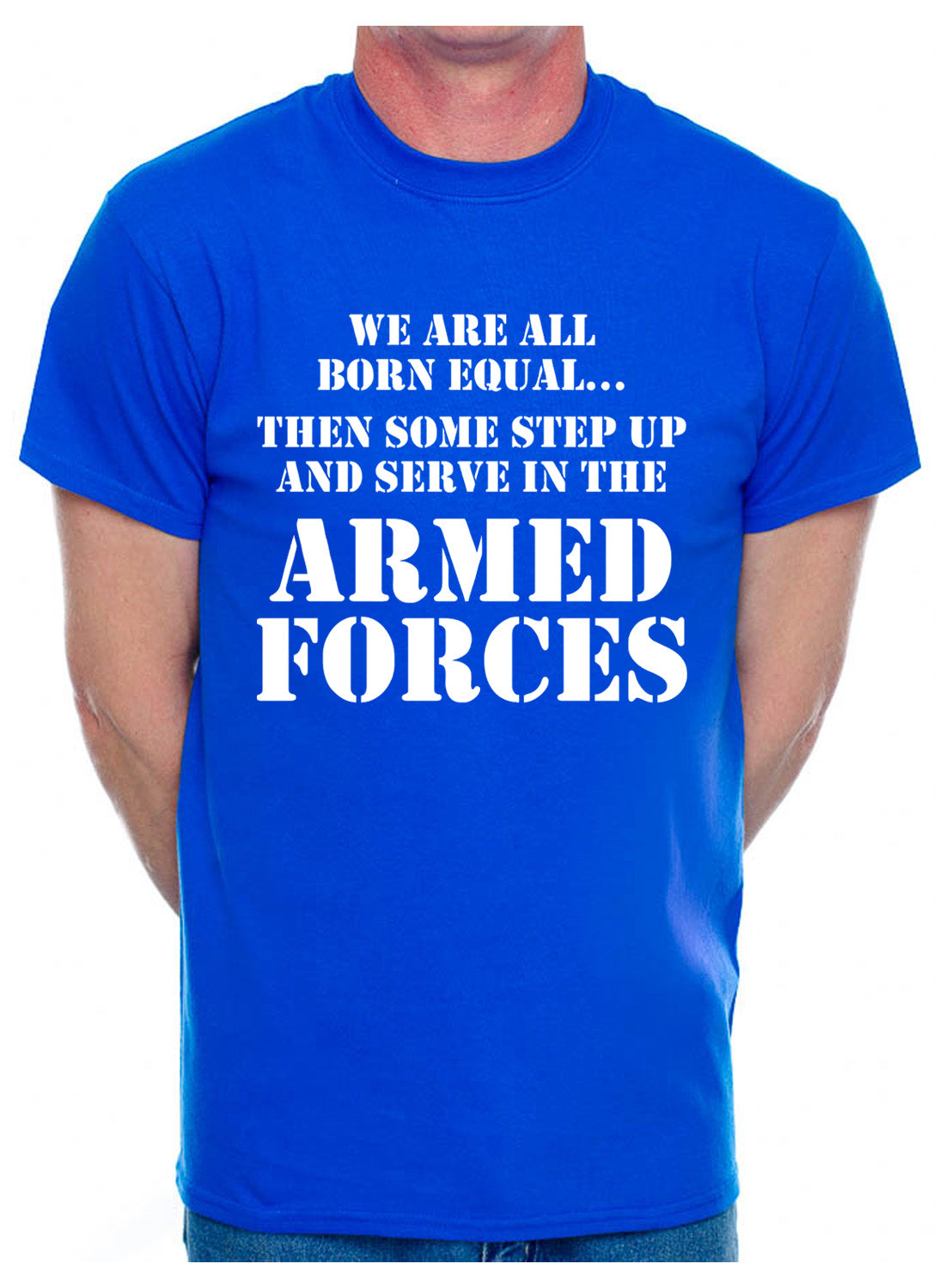 Armed Forces Army Navy Raf Gift Mens T-Shirt