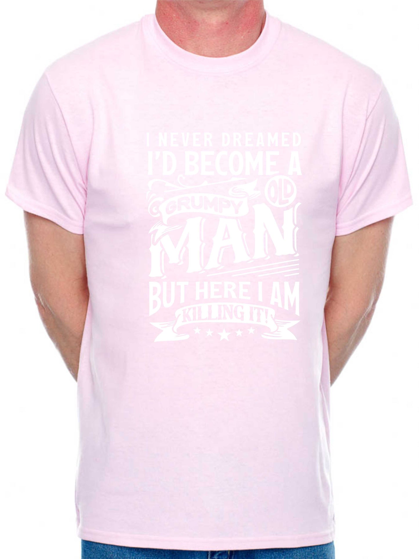 I've Become A Grumpy Old Man T-Shirt Funny Slogan Birthday Men Man's Tee