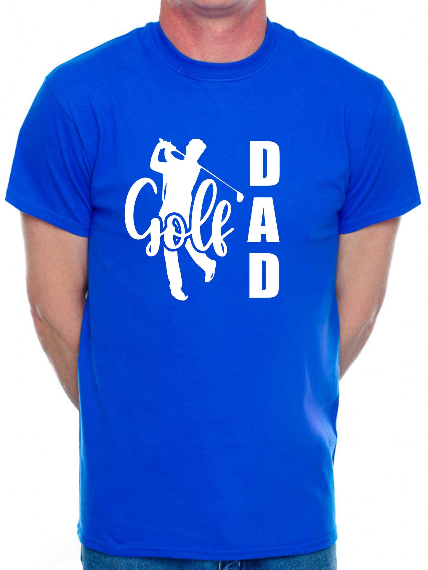 Golf Dad T-Shirt Funny Slogan Birthday Father's Day Golfer Men Man's Tee