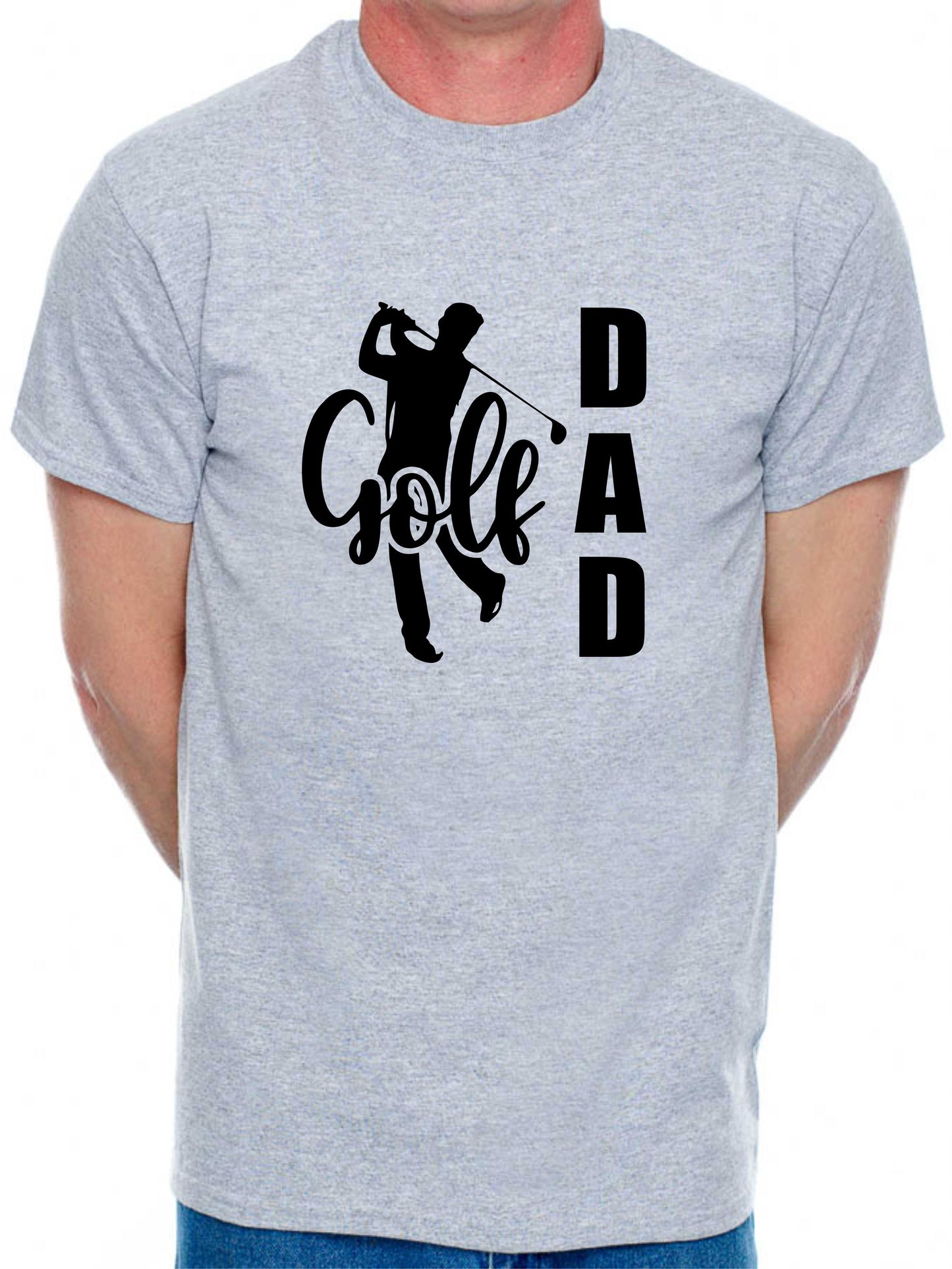 Golf Dad T-Shirt Funny Slogan Birthday Father's Day Golfer Men Man's Tee