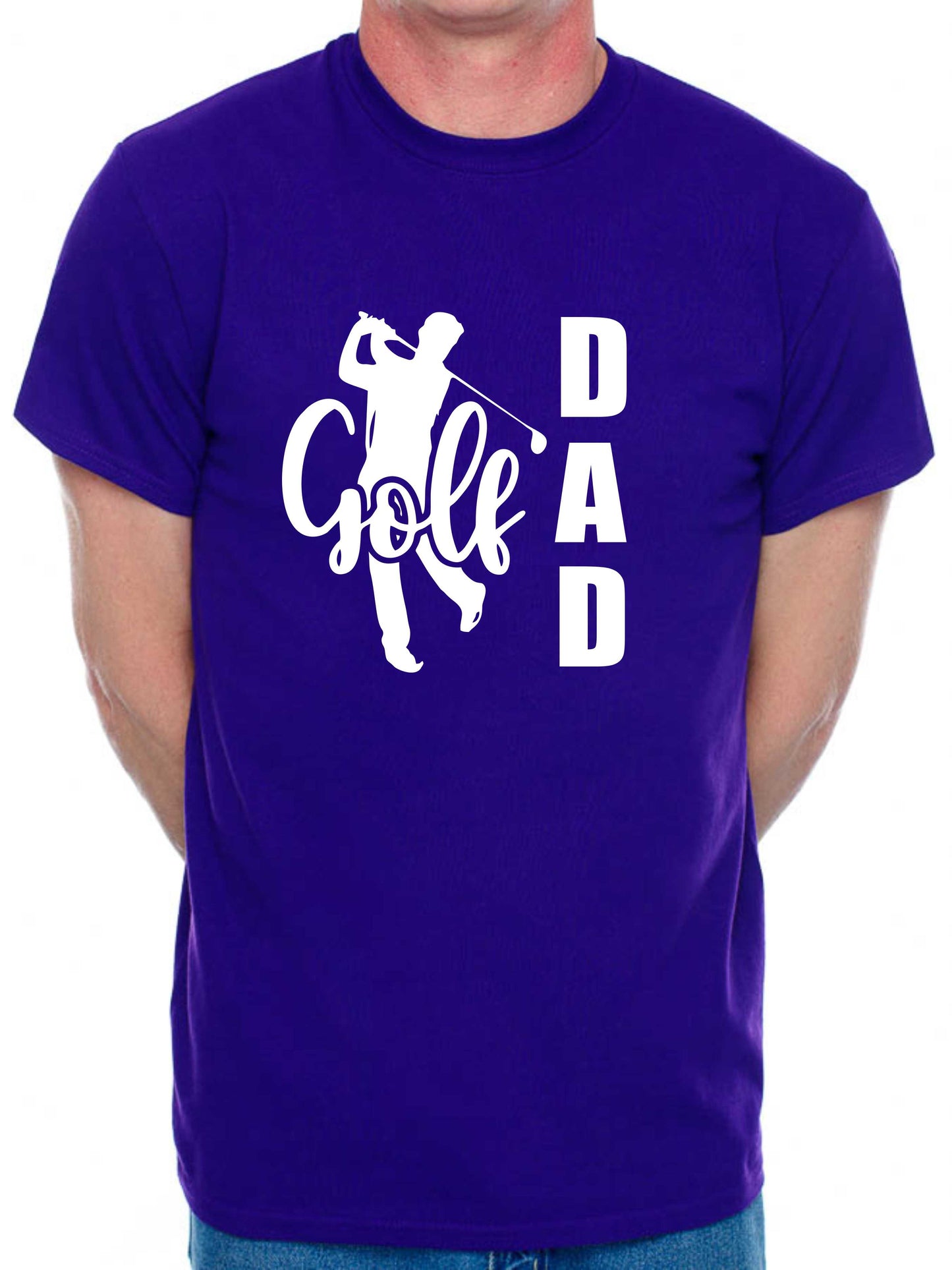 Golf Dad T-Shirt Funny Slogan Birthday Father's Day Golfer Men Man's Tee