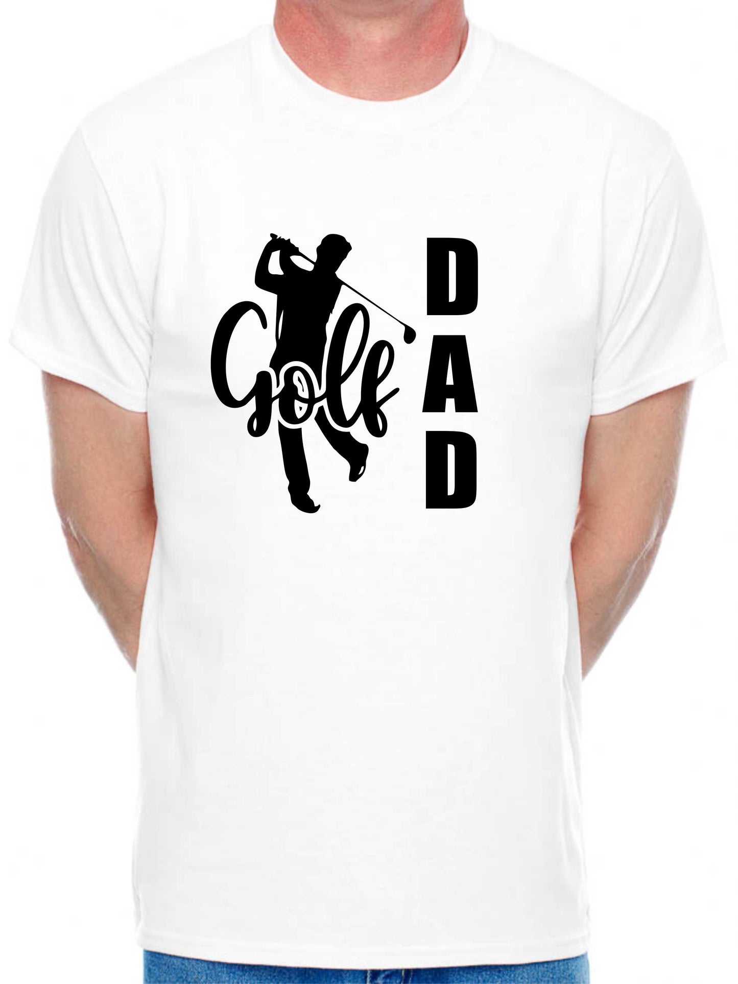 Golf Dad T-Shirt Funny Slogan Birthday Father's Day Golfer Men Man's Tee