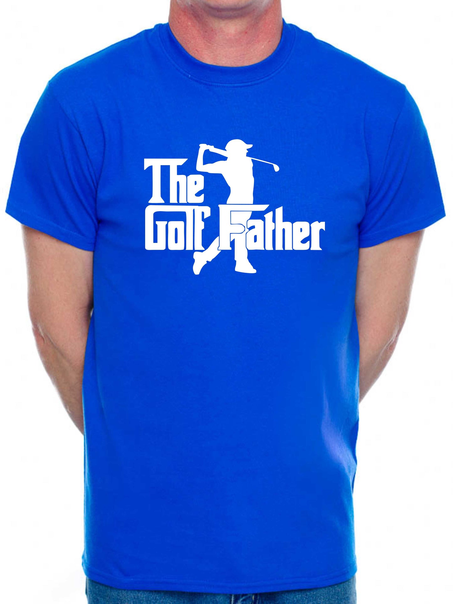 The Golf Father T-Shirt Funny Slogan Father's Day Birthday Golfing Men Man's Tee