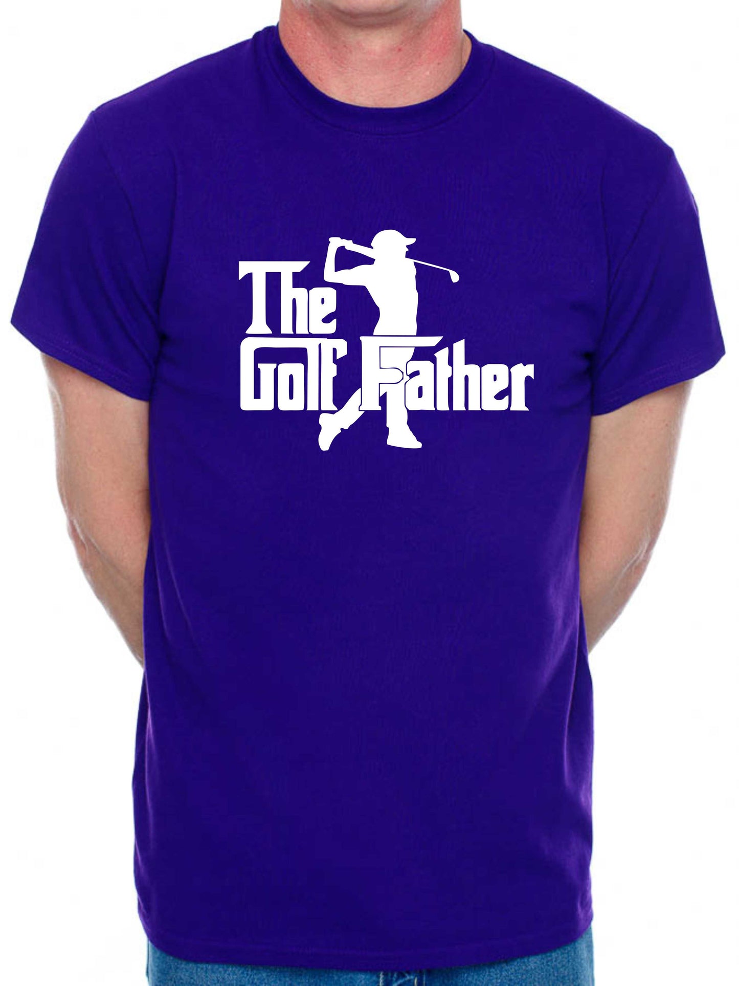 The Golf Father T-Shirt Funny Slogan Father's Day Birthday Golfing Men Man's Tee
