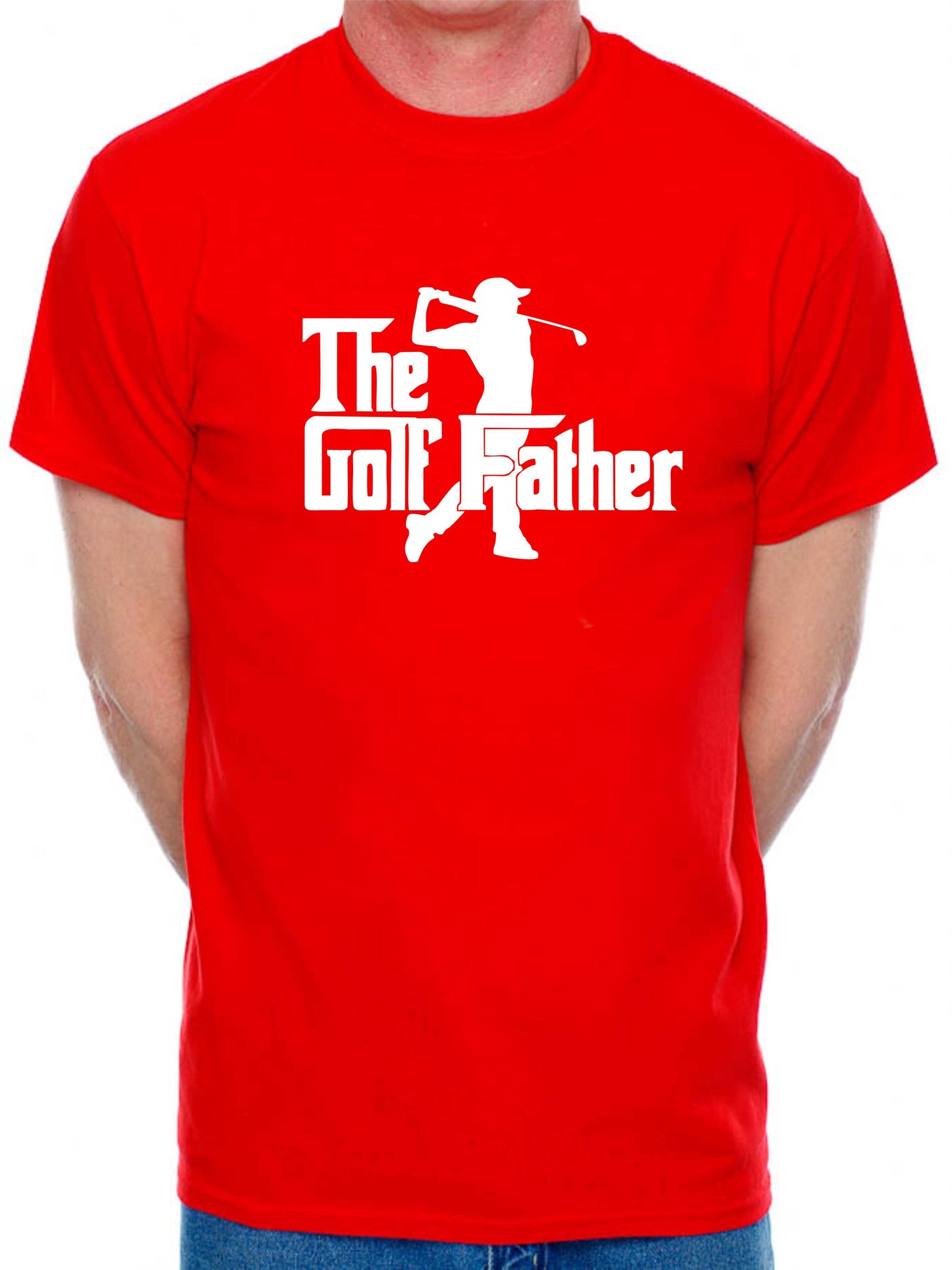 The Golf Father T-Shirt Funny Slogan Father's Day Birthday Golfing Men Man's Tee