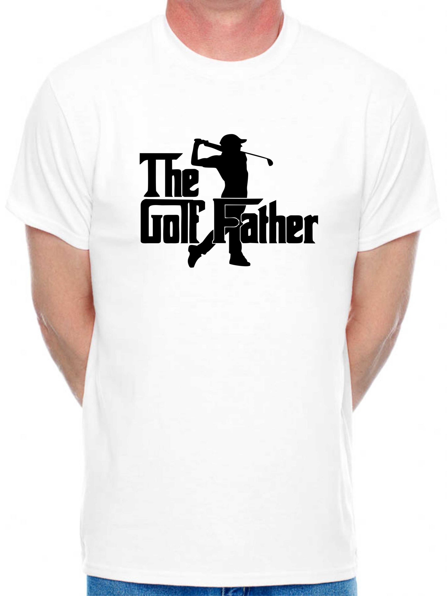 The Golf Father T-Shirt Funny Slogan Father's Day Birthday Golfing Men Man's Tee