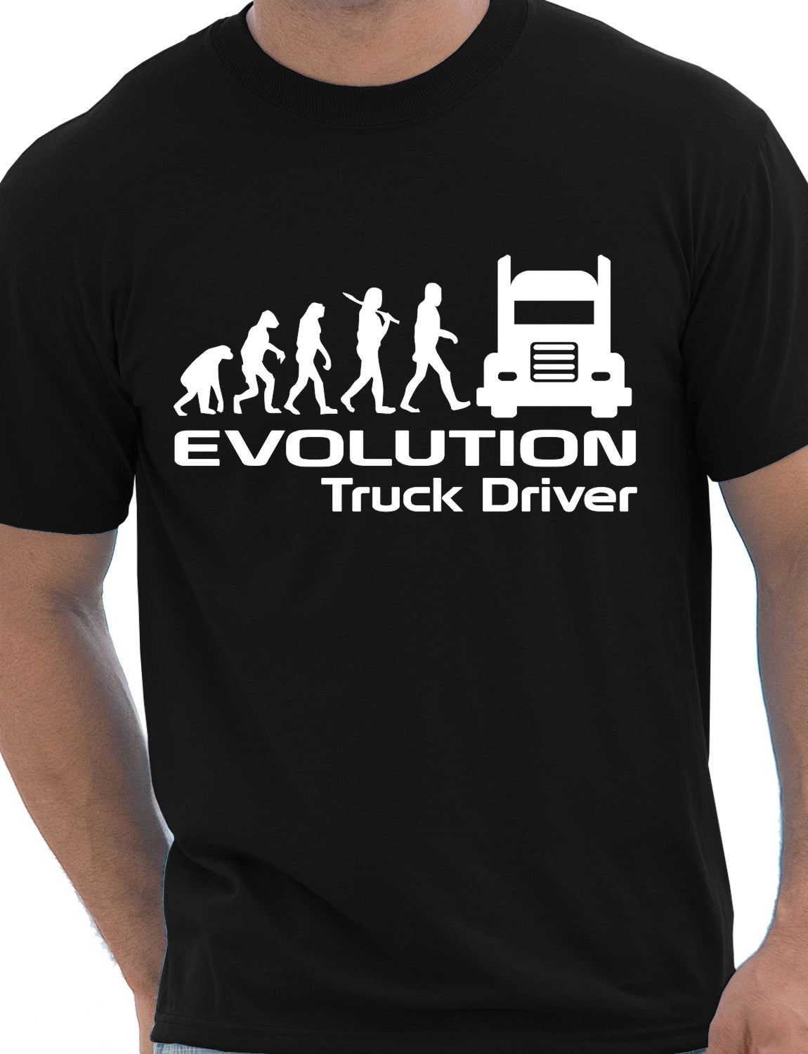 Evolution Of A Truck Driver T-Shirt
