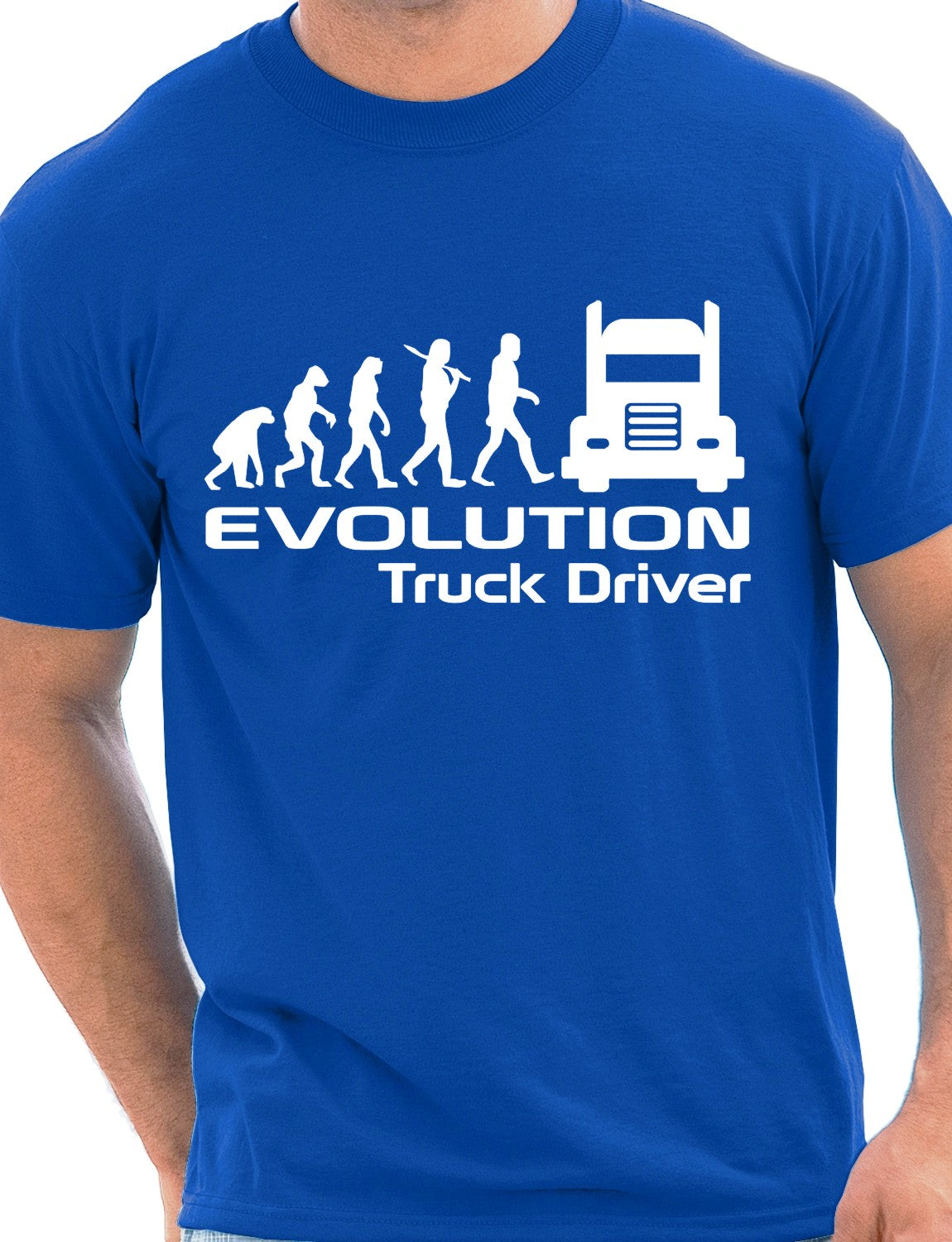 Evolution Of A Truck Driver T-Shirt