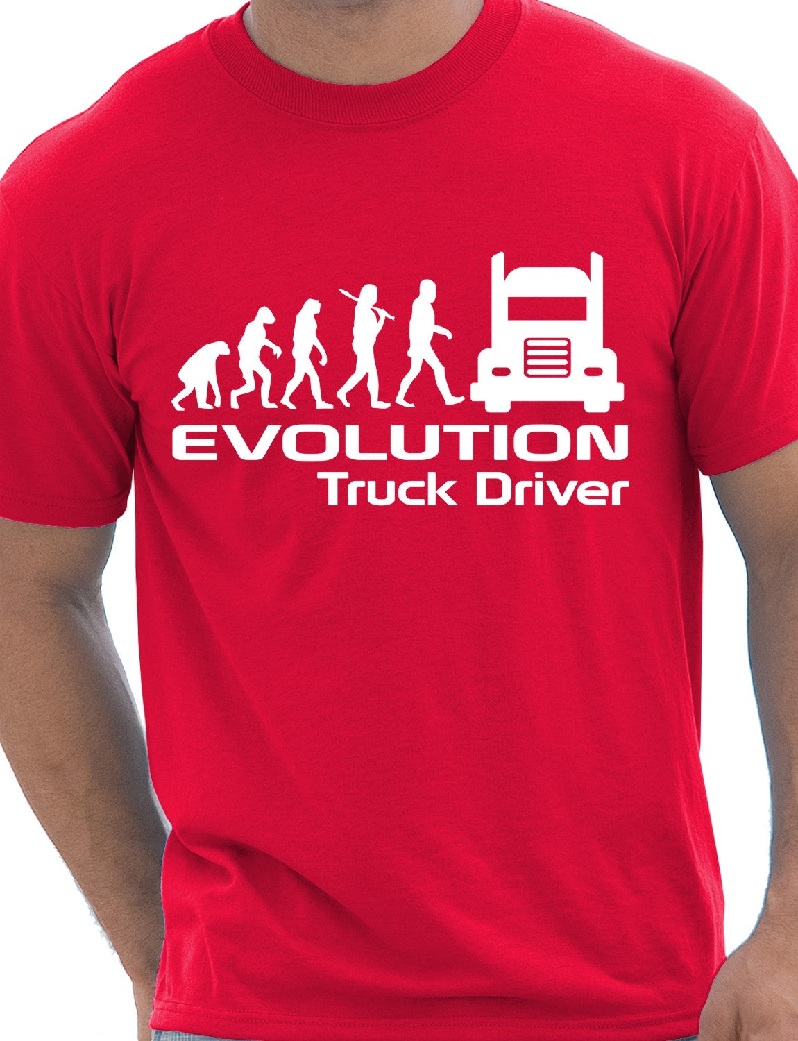 Evolution Of A Truck Driver T-Shirt