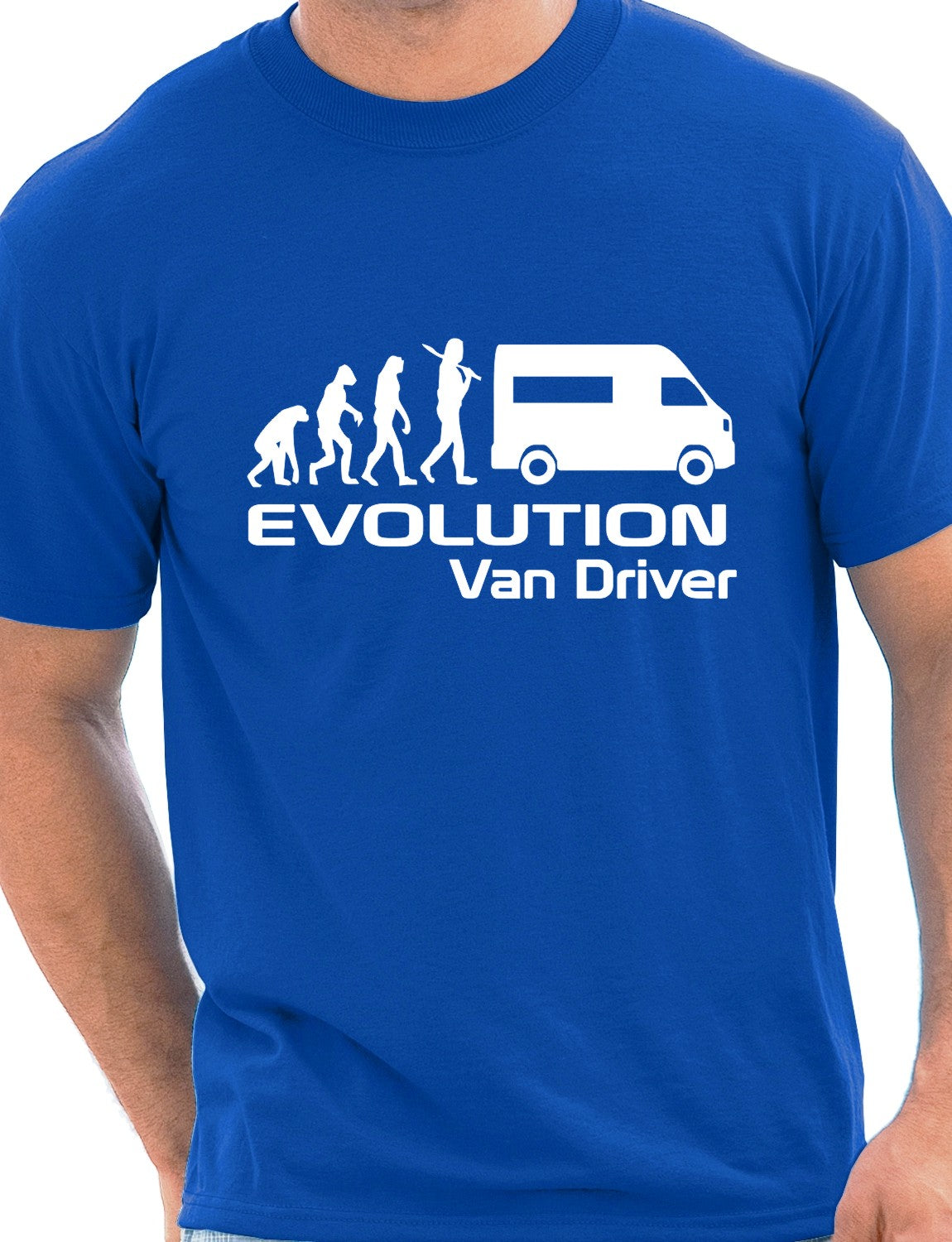 Evolution Of A Van Driver T-Shirt