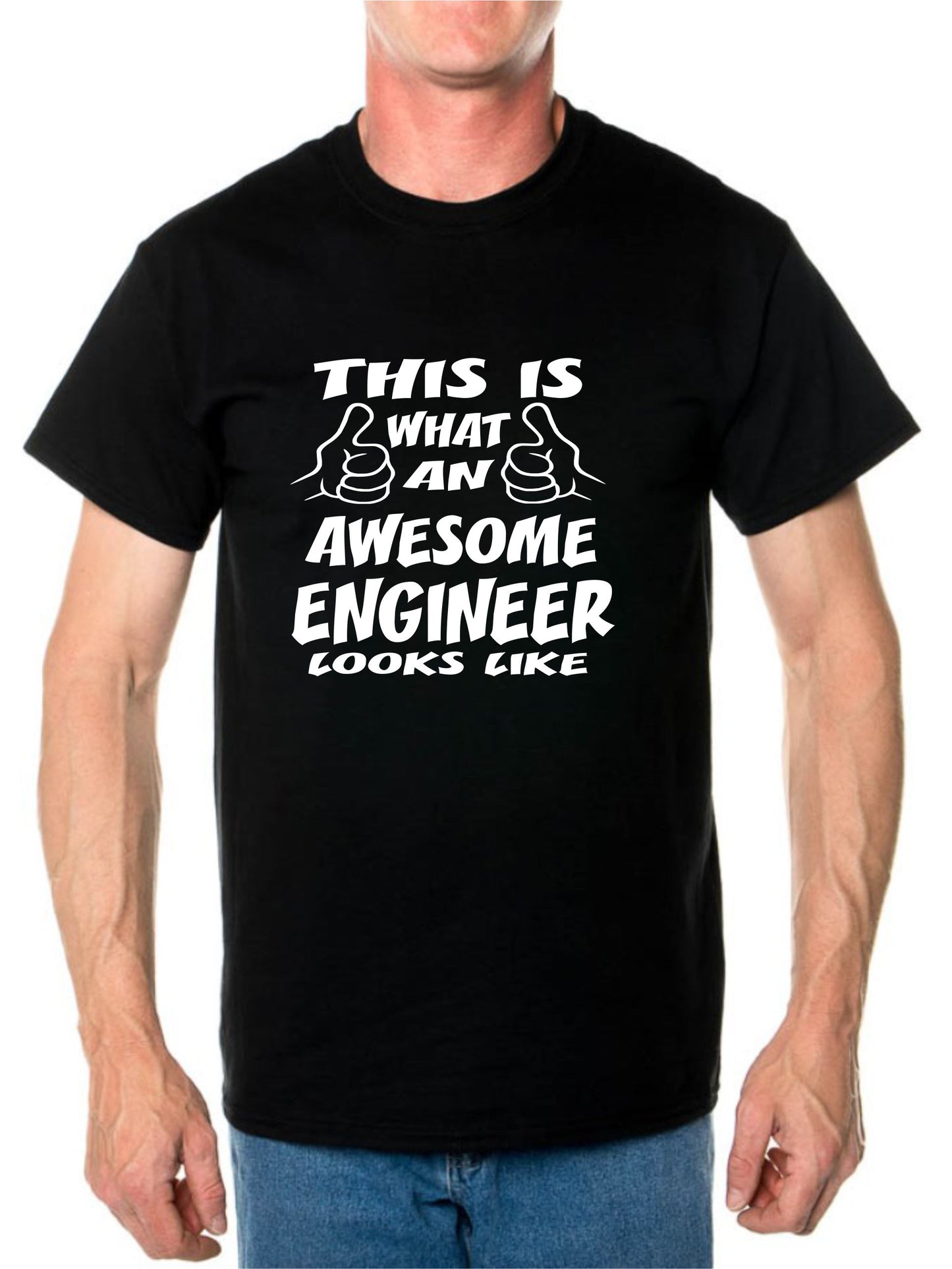 Awesome Engineer Looks Like T-Shirt