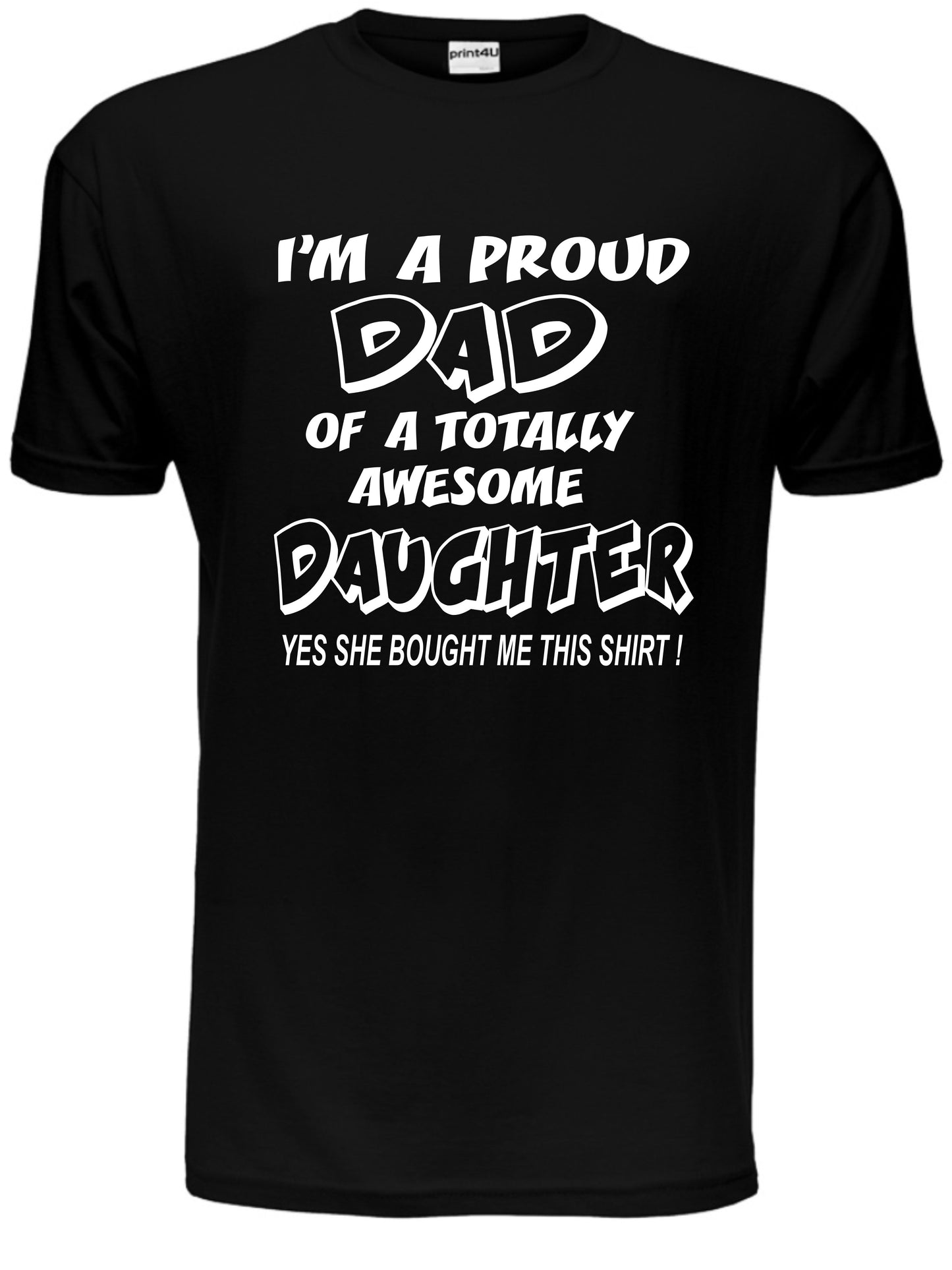Proud Dad Of An Awesome Daughter T-Shirt