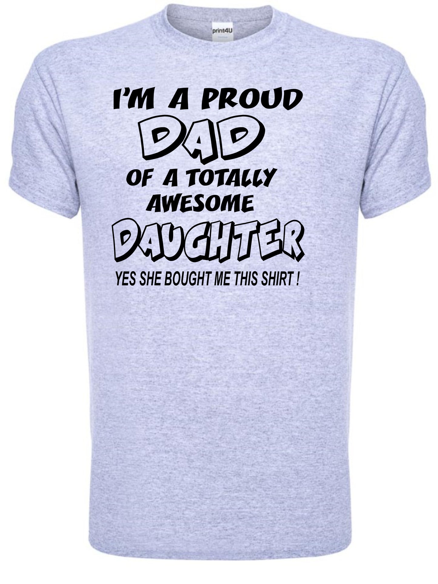 Proud Dad Of An Awesome Daughter T-Shirt