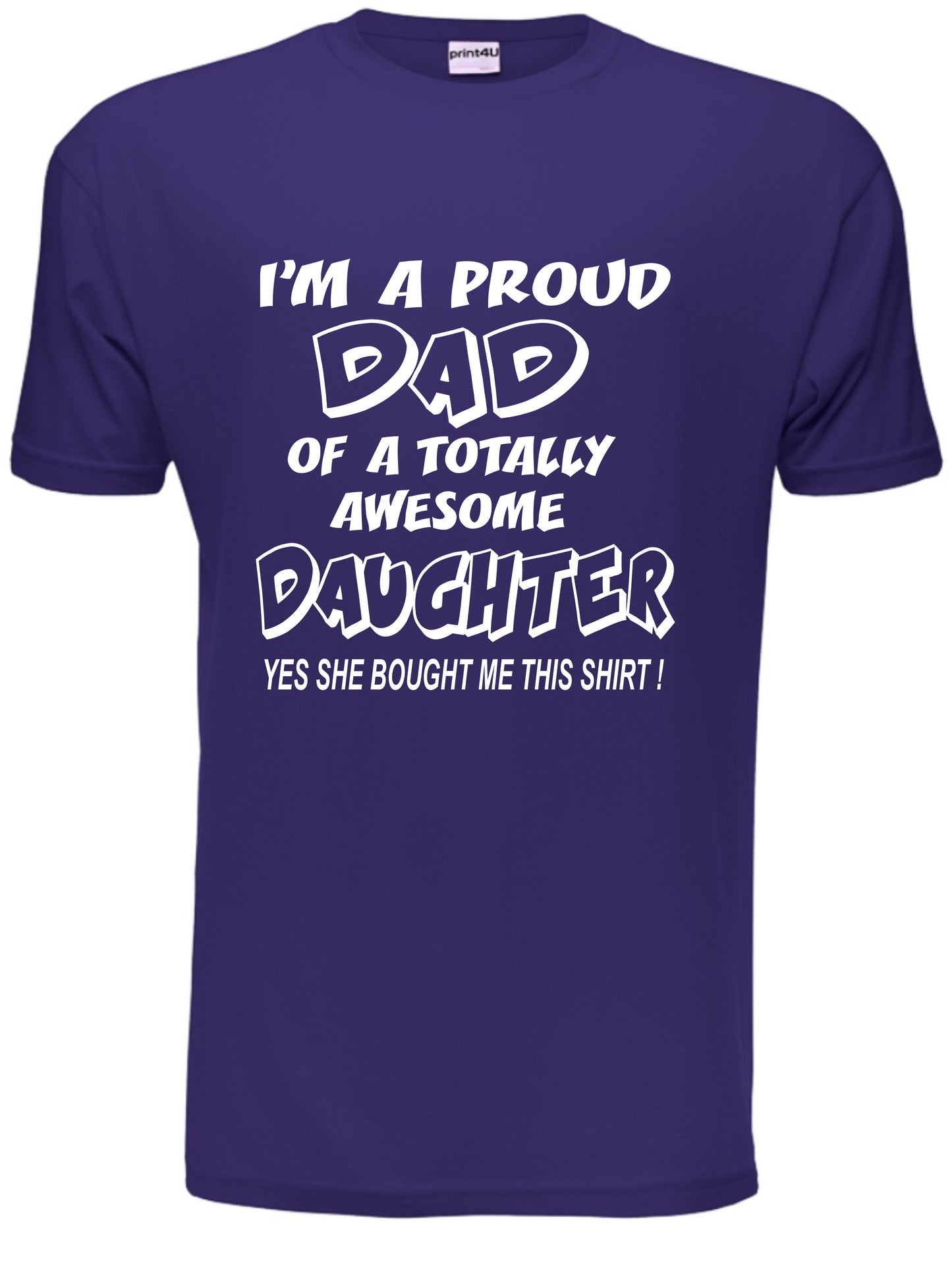 Proud Dad Of An Awesome Daughter T-Shirt