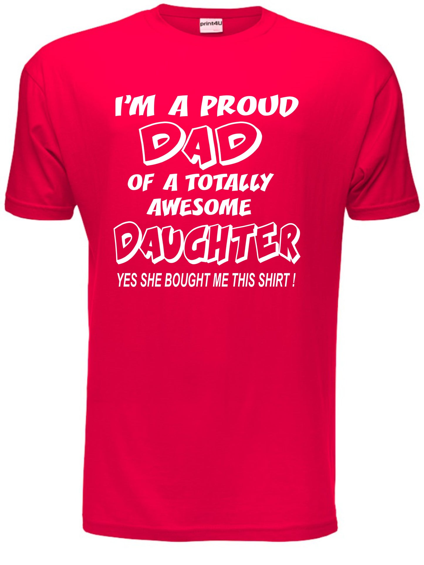 Proud Dad Of An Awesome Daughter T-Shirt