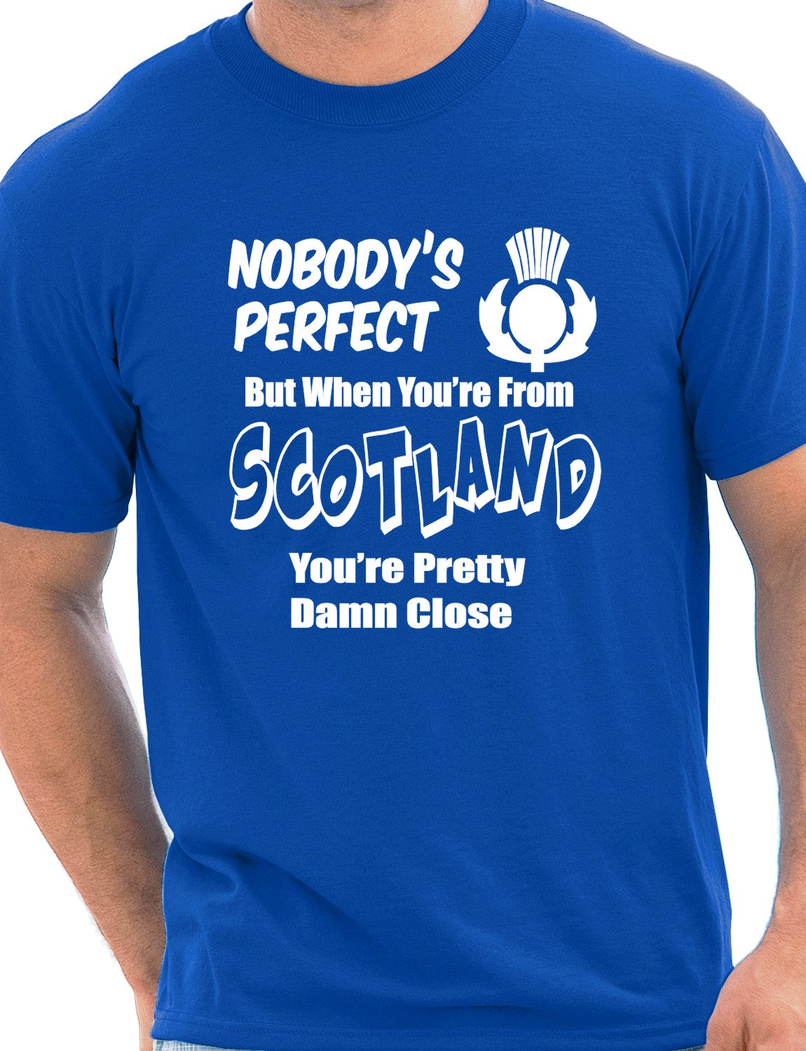 Proud To Be Scottish Mens T-shirt Size S-XXL
