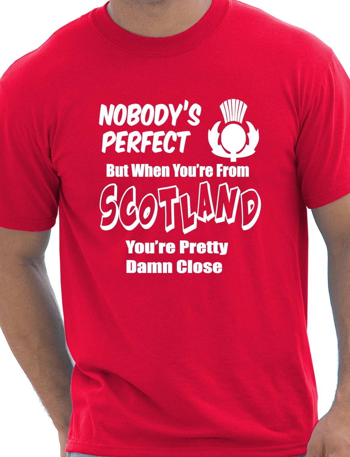 Proud To Be Scottish Mens T-shirt Size S-XXL