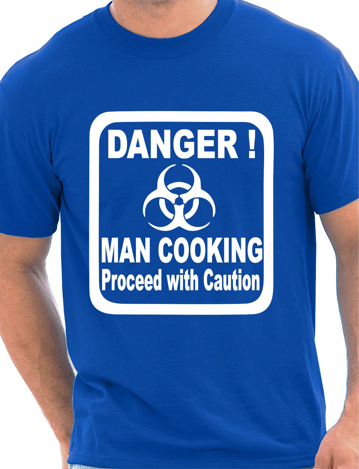Danger Man Cooking BBQ T-Shirt