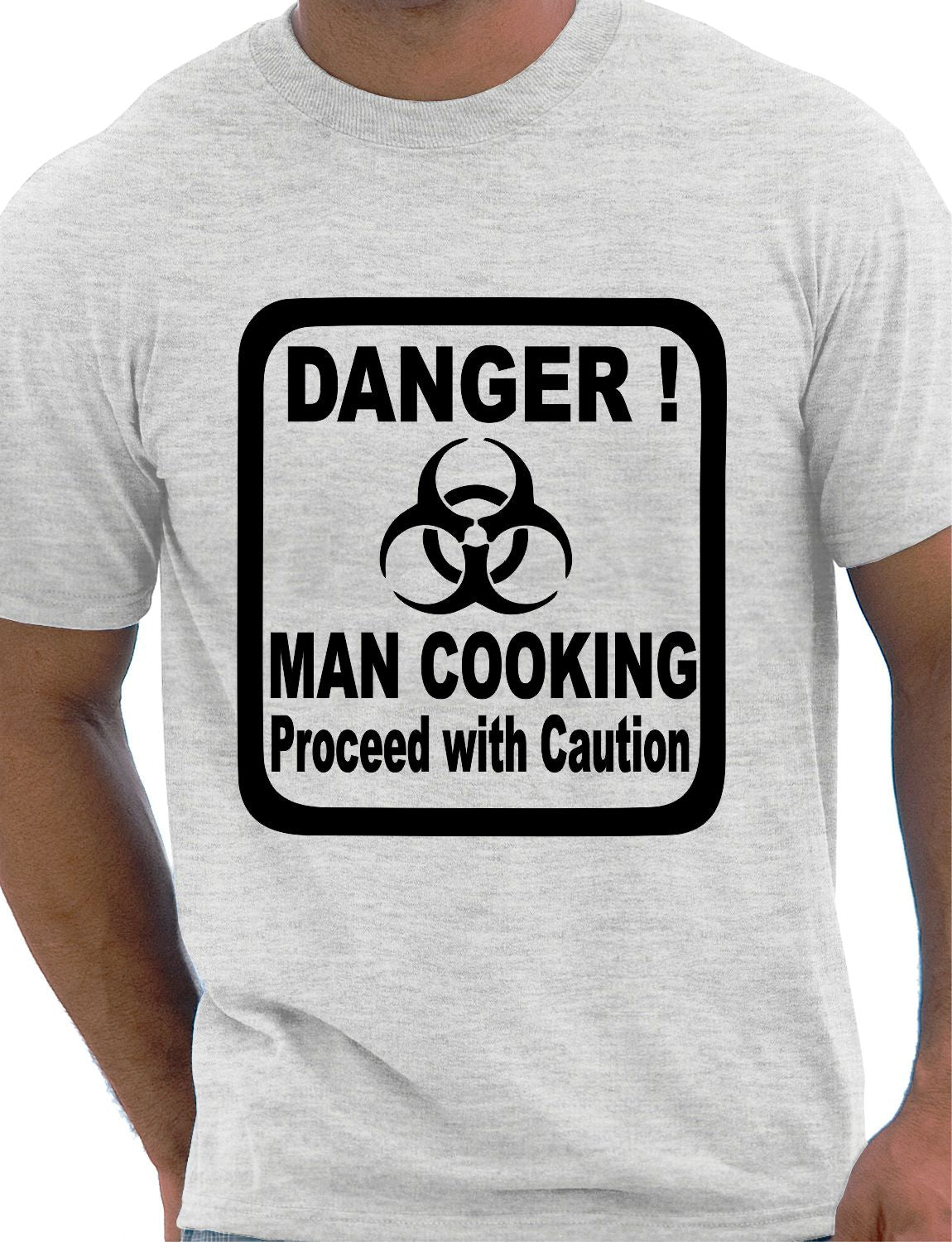 Danger Man Cooking BBQ T-Shirt