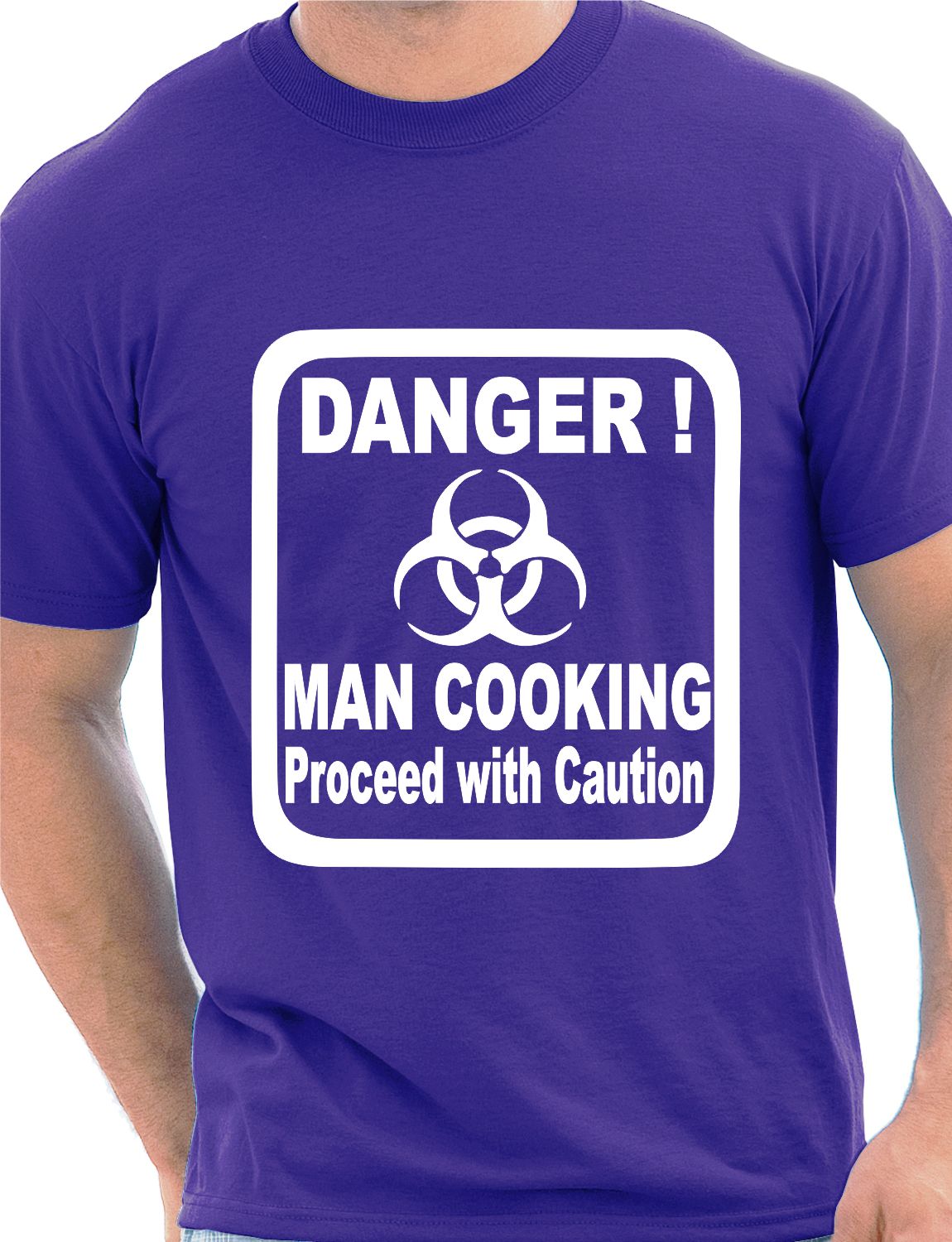 Danger Man Cooking BBQ T-Shirt