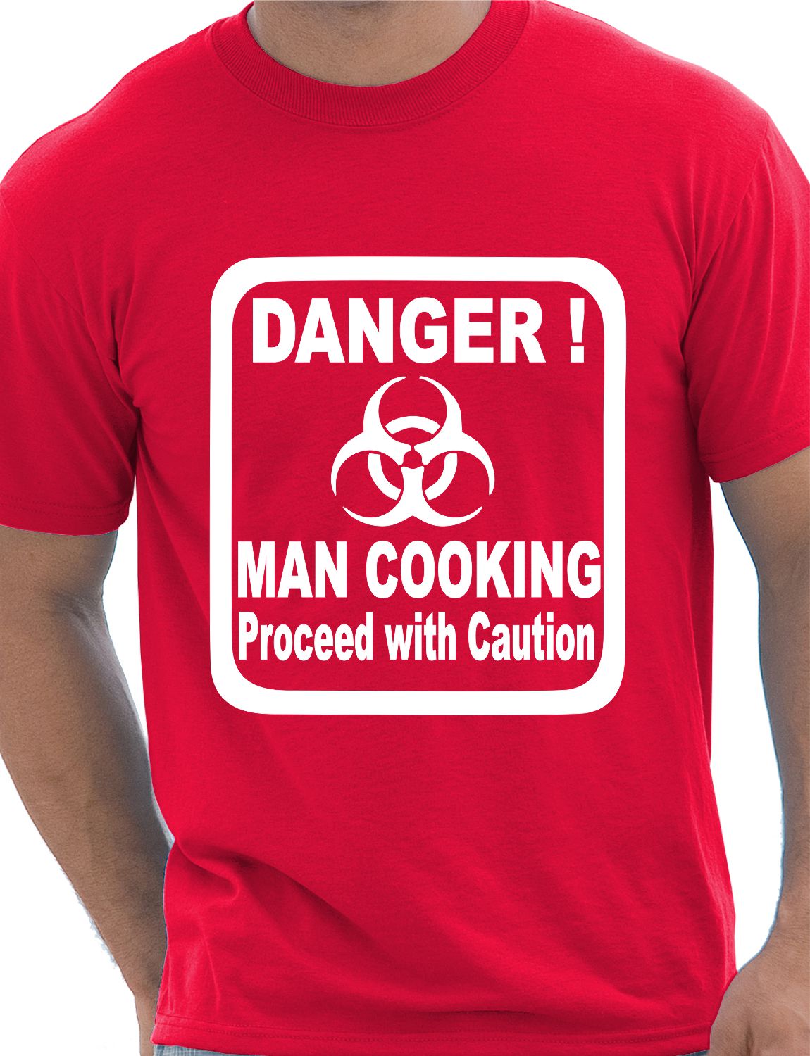 Danger Man Cooking BBQ T-Shirt