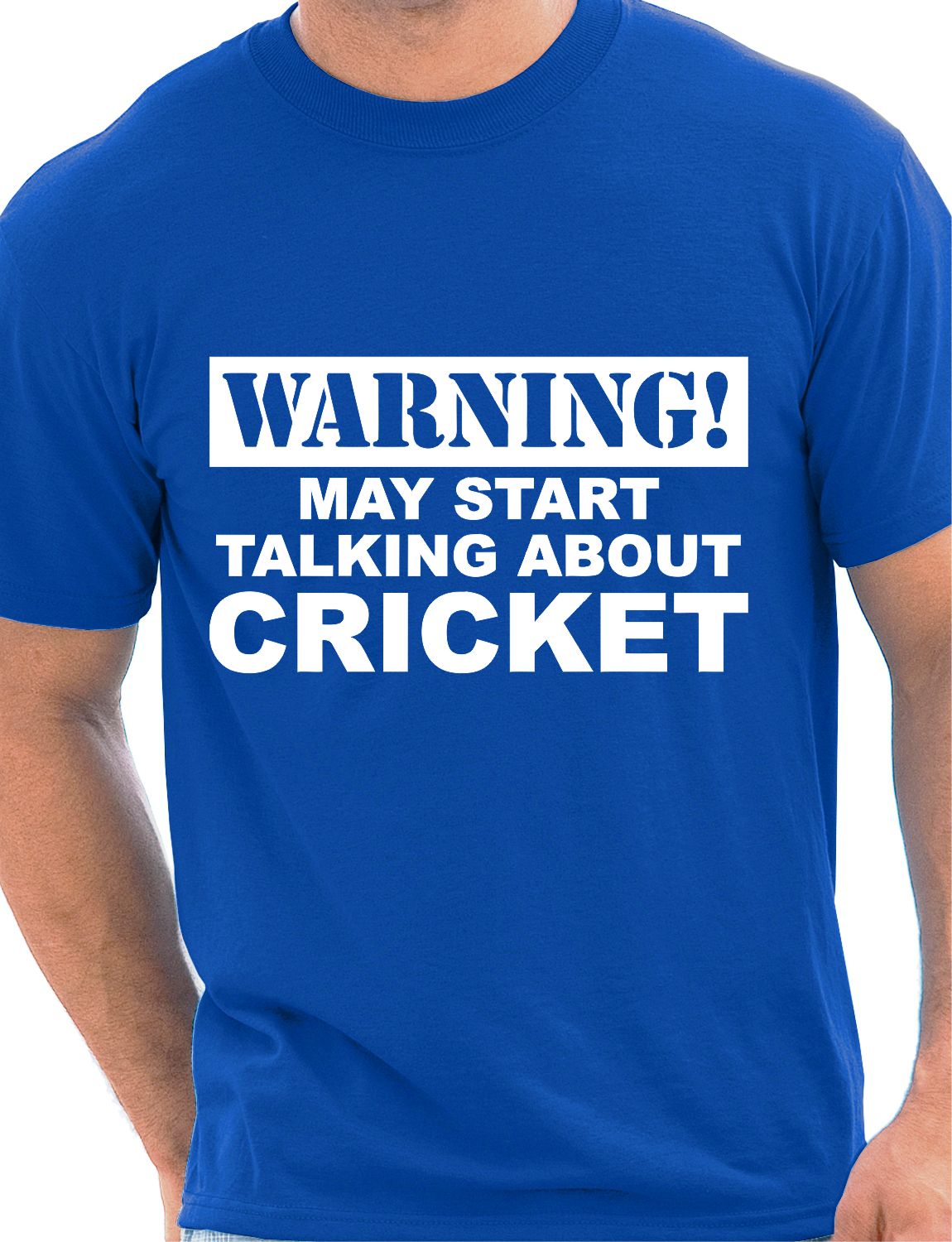 May Start Talking About Cricket Sports Fan T-Shirt