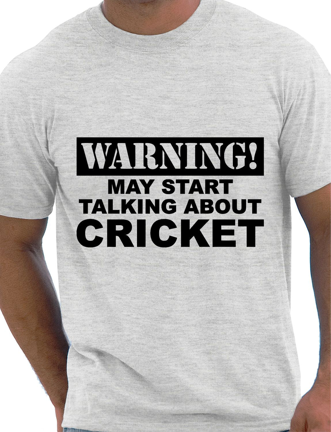 May Start Talking About Cricket Sports Fan T-Shirt