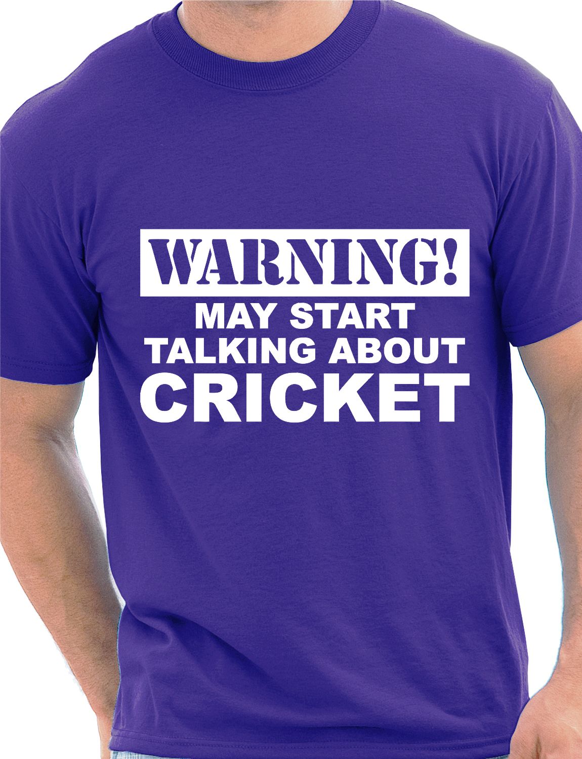 May Start Talking About Cricket Sports Fan T-Shirt