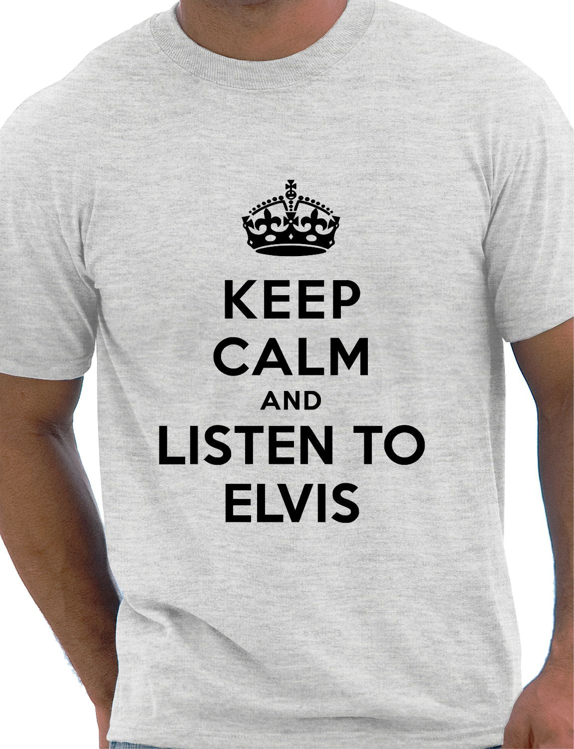 Keep Calm Listen To Elvis Music Fan T-Shirt