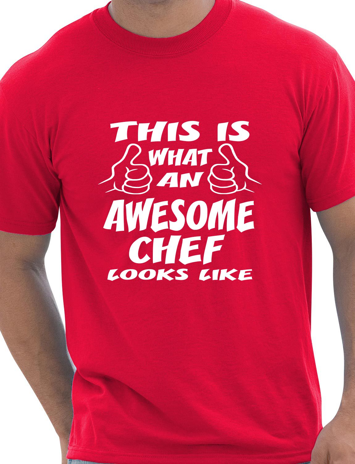Awesome Chef Barbeque Mens T-Shirt Size S-XXL