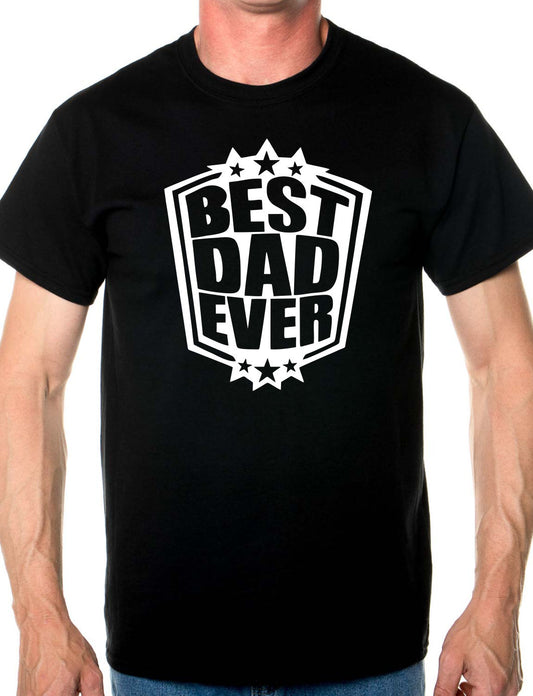 Best Dad Ever Fathers Day Mens T-Shirt Size S-XXL