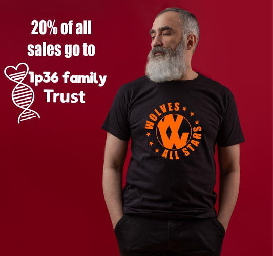 Wolves All Stars T-Shirt IP36 Family Trust Charity T-Shirt