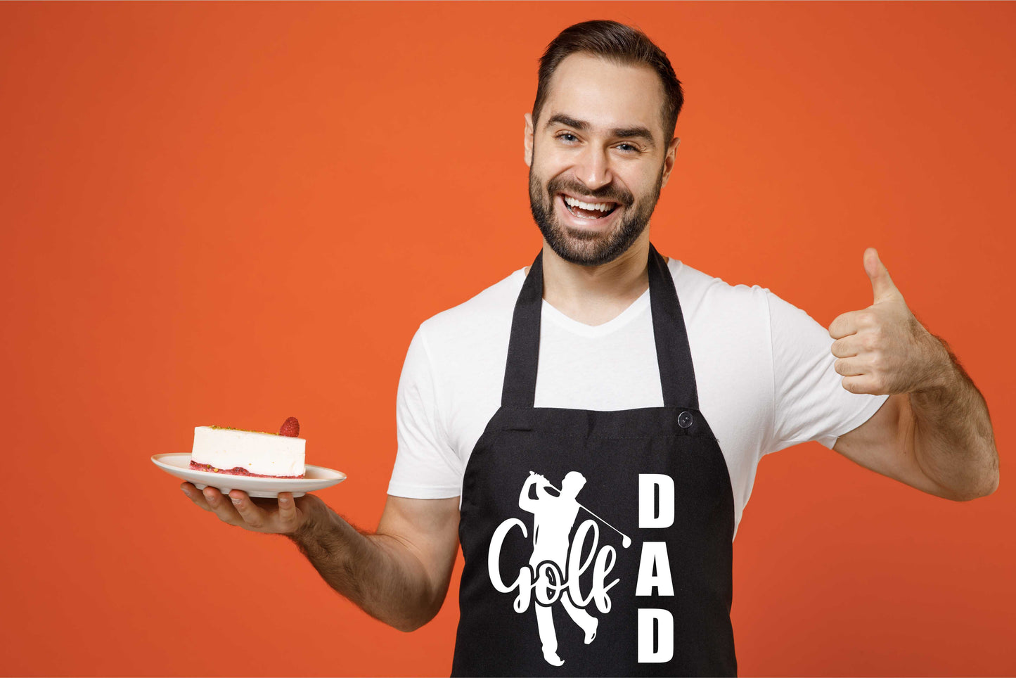 Golf Dad Golfer Apron Funny Birthday Gift Father's Day Cooking Baking BBQ