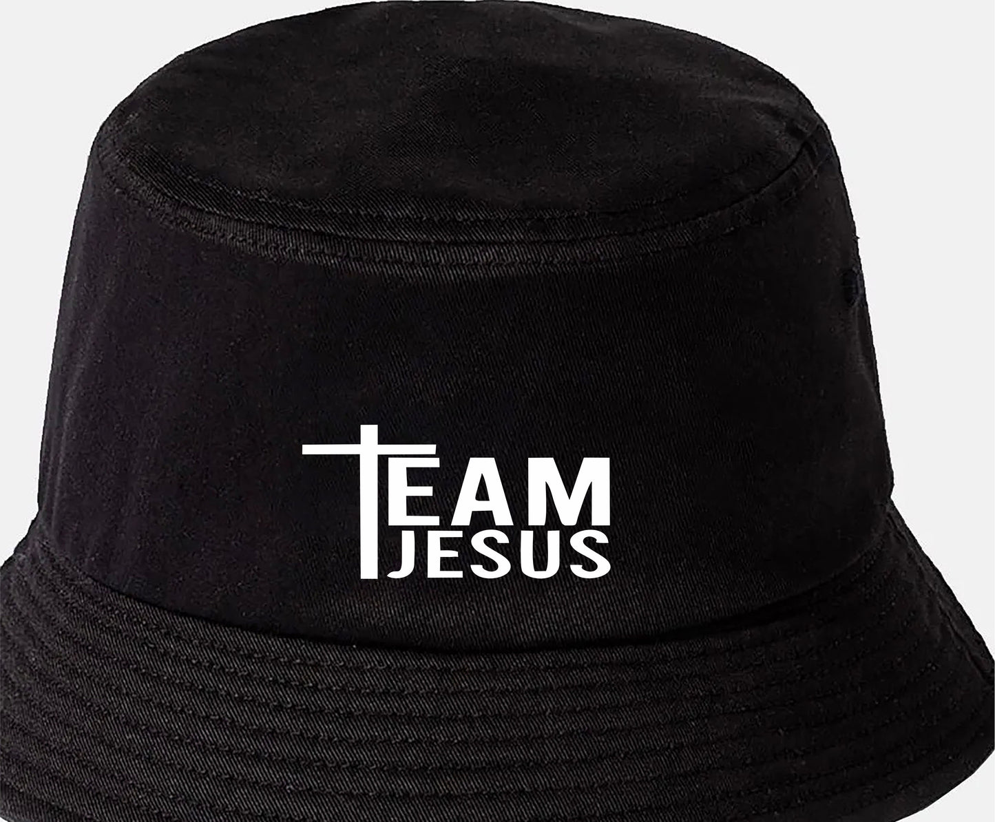 Team Jesus Bucket Hat Christian Religion Gift for Men & Ladies