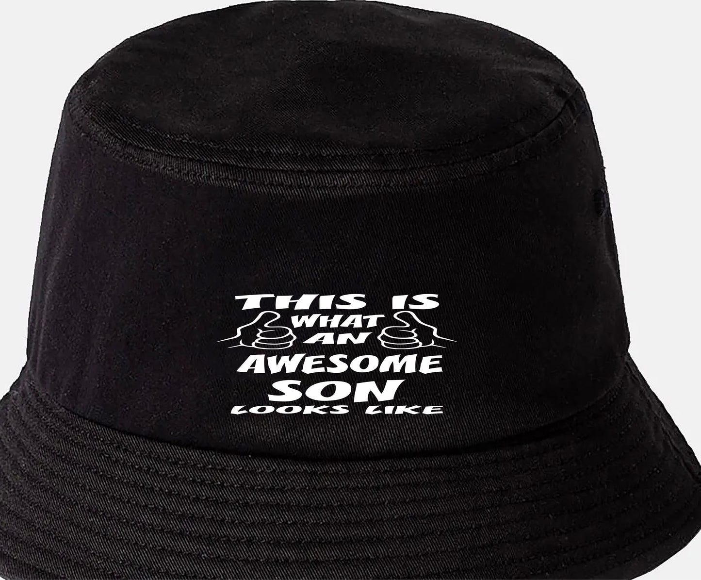 This is What Awesome Son Looks Like Bucket Hat Birthday Gift Great for Men