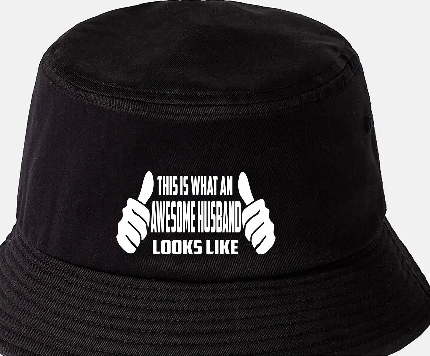 This is What Awesome Husband Looks Like Bucket Hat Birthday Gift Men