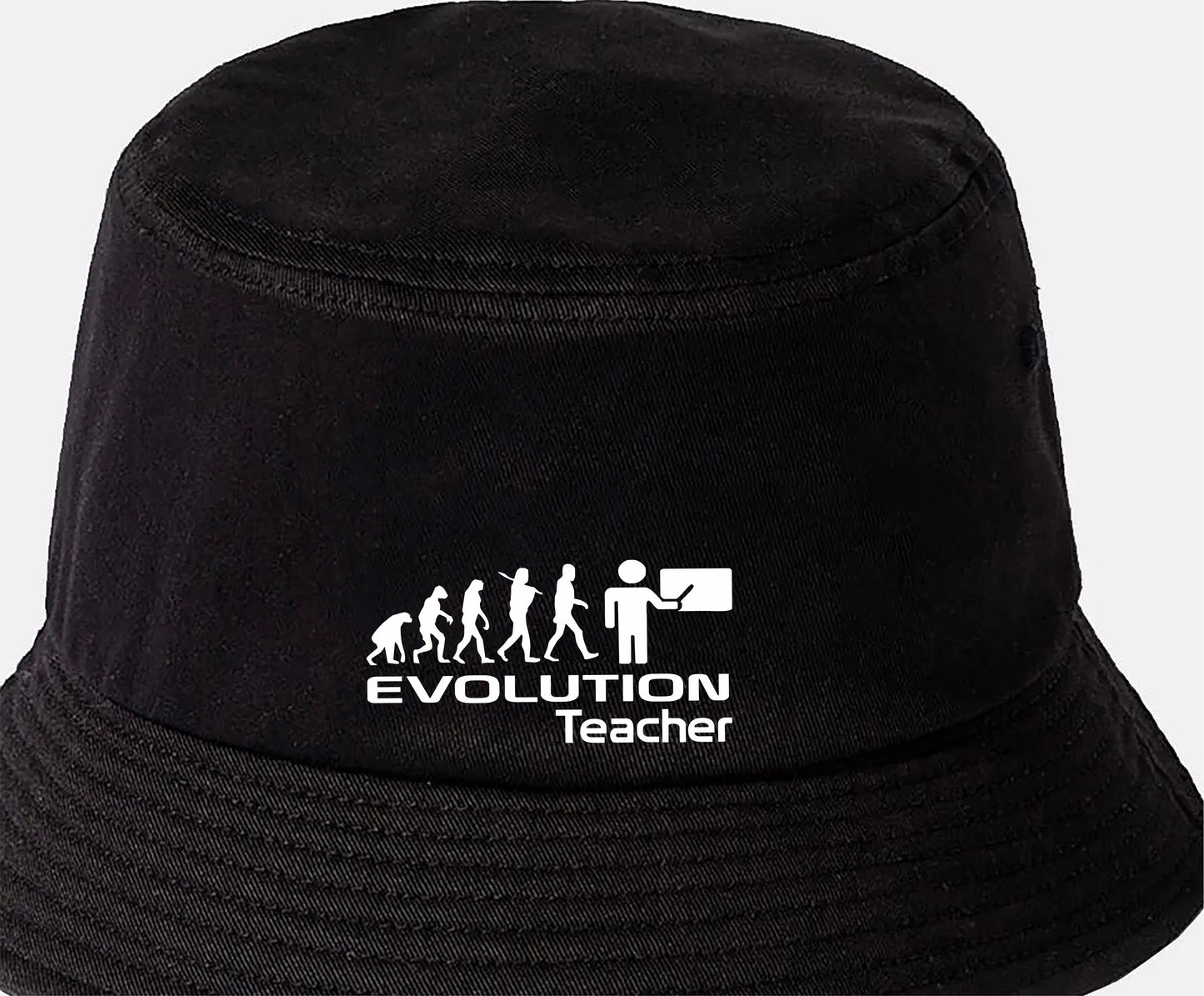 Evolution of A Teacher Bucket Hat Birthday Gift Great for Men & Ladies
