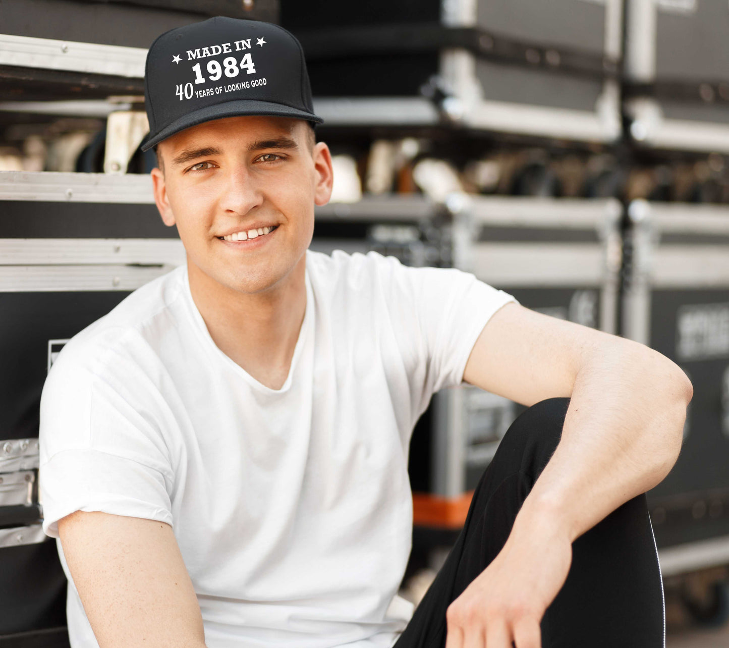Made in 1984 40th Birthday Baseball Cap 40 Year Old Gift For Men & Ladies