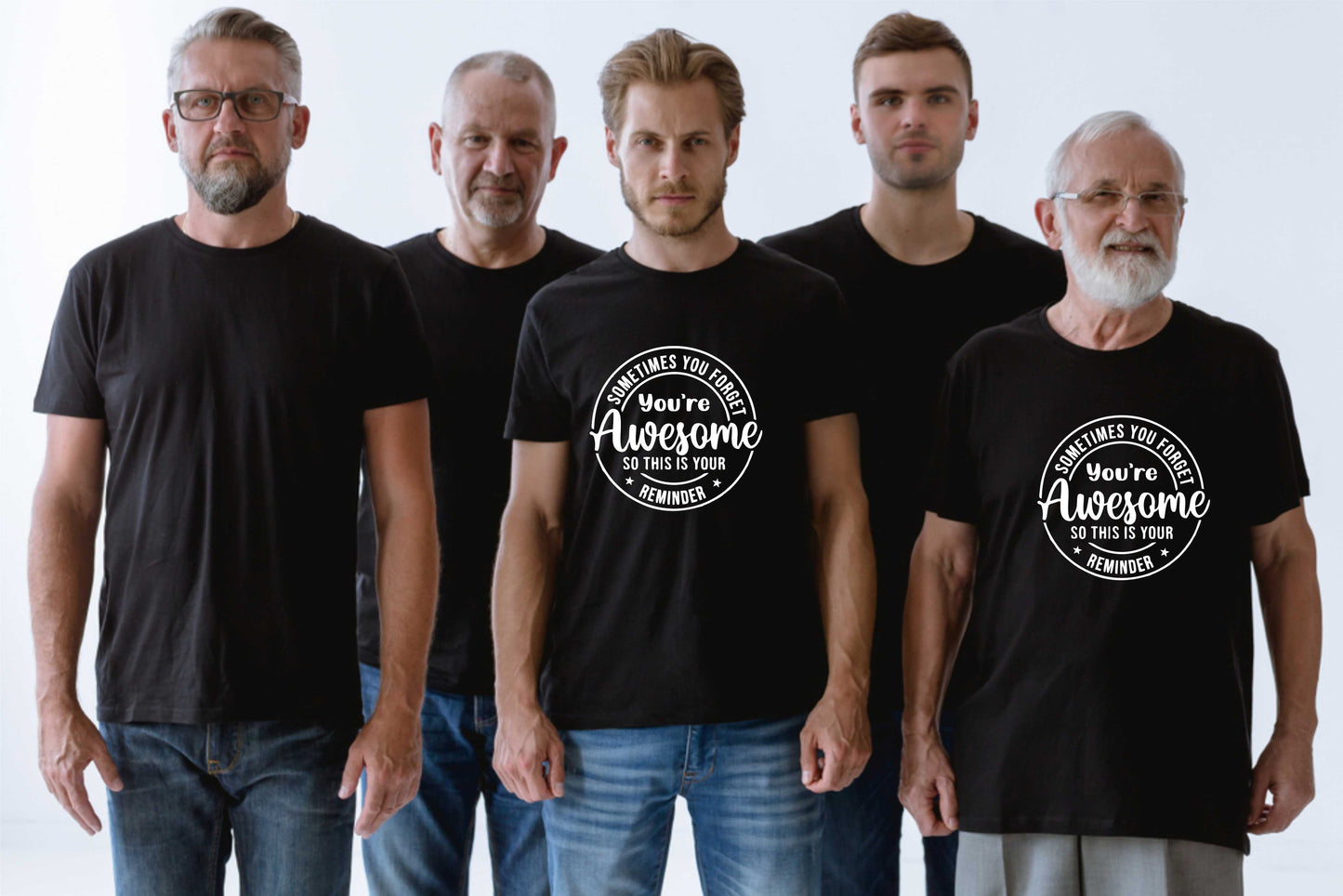 Sometimes You Forget Your Awesome T-Shirt Funny Slogan Birthday Men Man's Tee